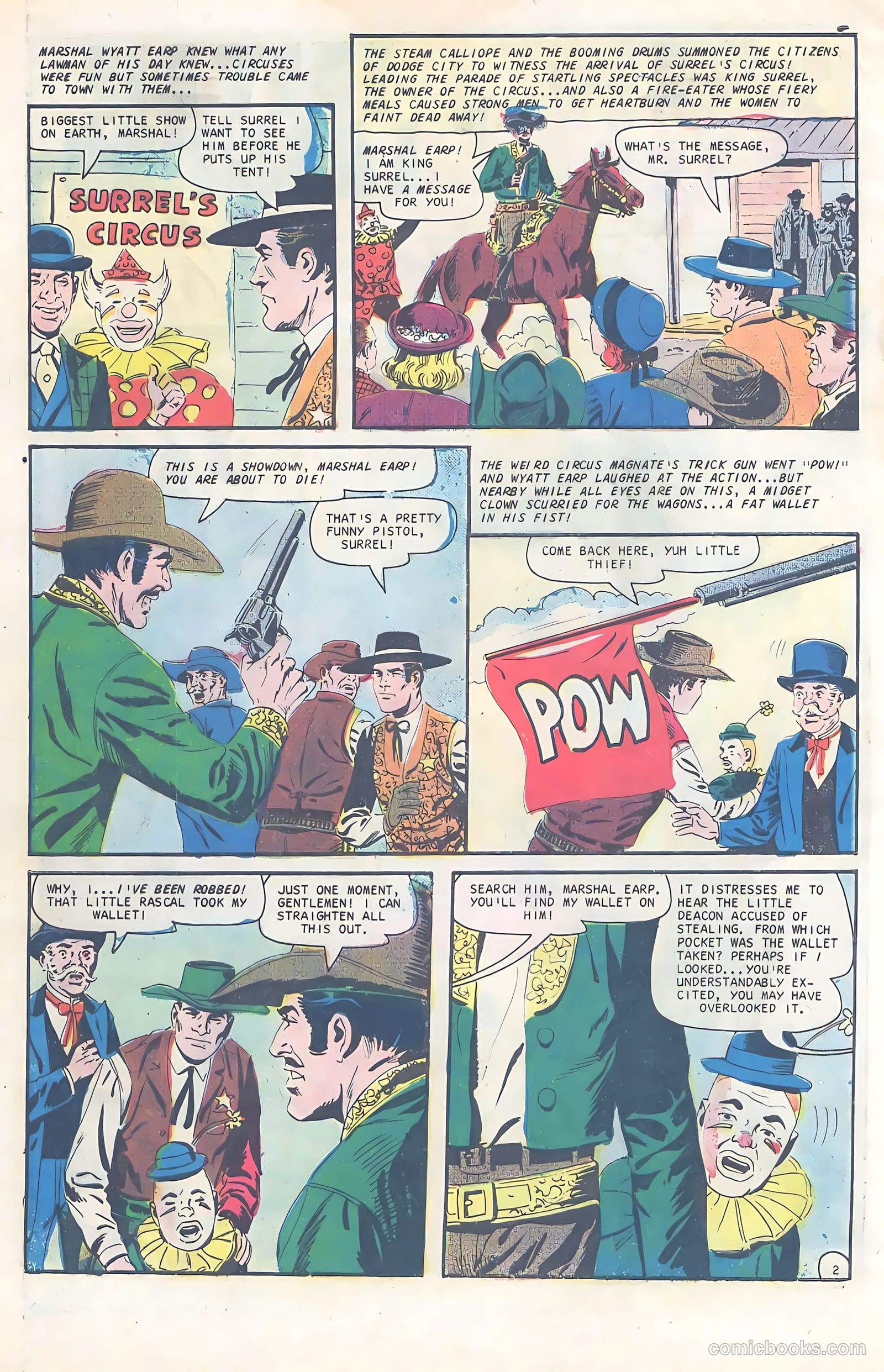 Wyatt Earp, Frontier Marshal #72 — page 4 of 36