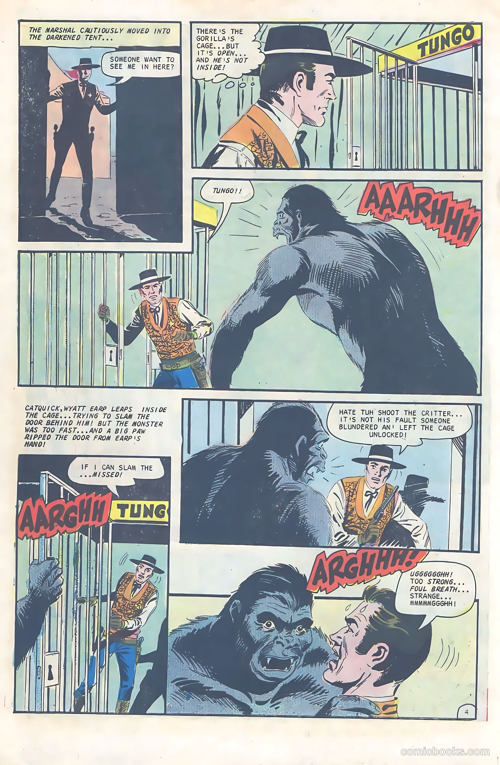 Wyatt Earp, Frontier Marshal #72 — page 6 of 36