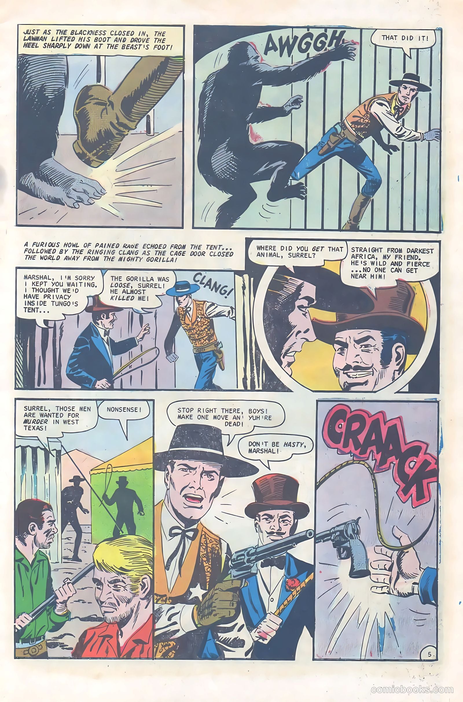 Wyatt Earp, Frontier Marshal #72 — page 7 of 36