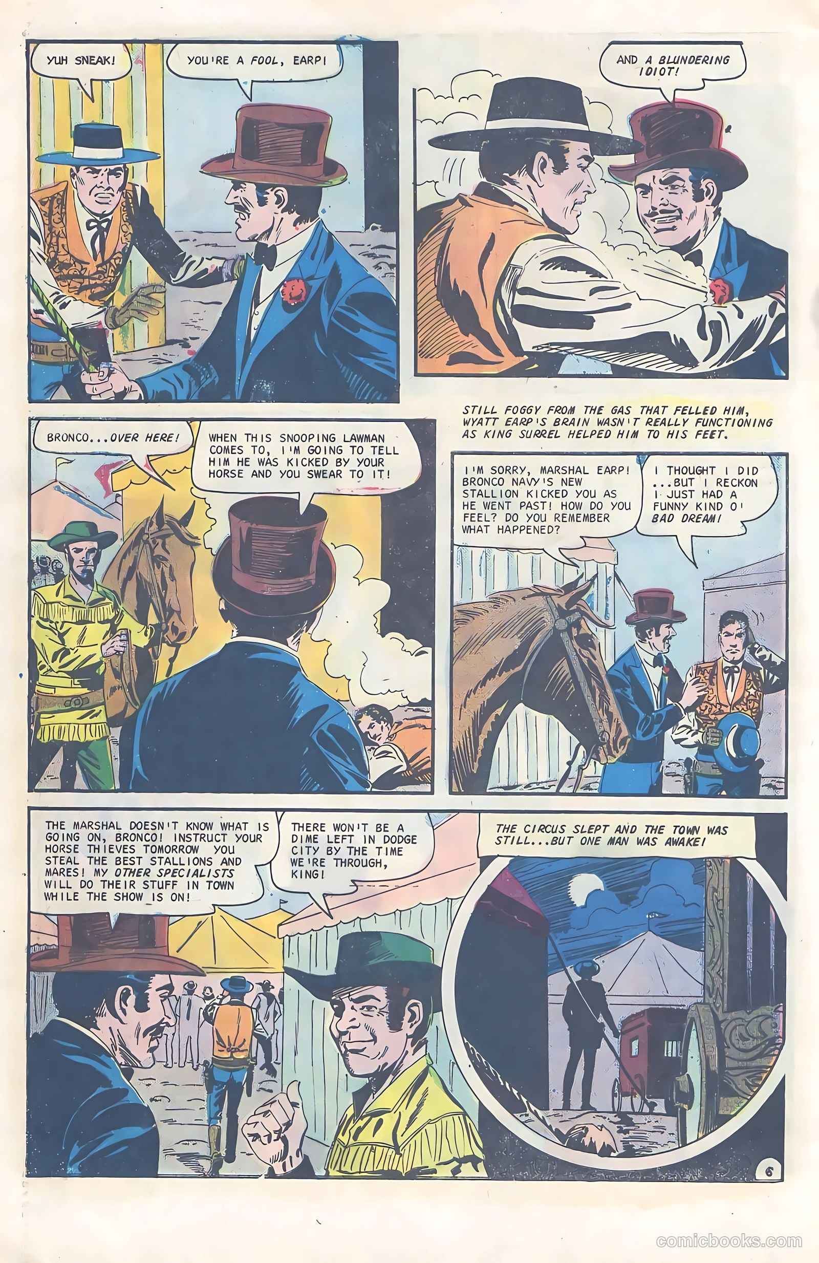Wyatt Earp, Frontier Marshal #72 — page 8 of 36