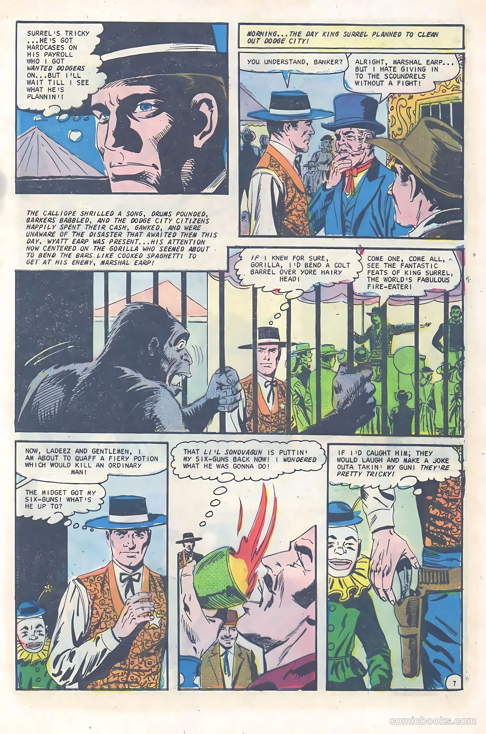 Wyatt Earp, Frontier Marshal #72 — page 9 of 36