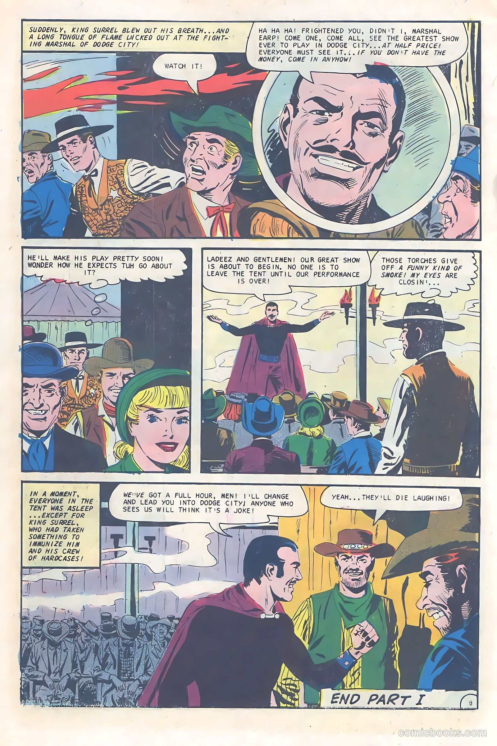Wyatt Earp, Frontier Marshal #72 — page 10 of 36
