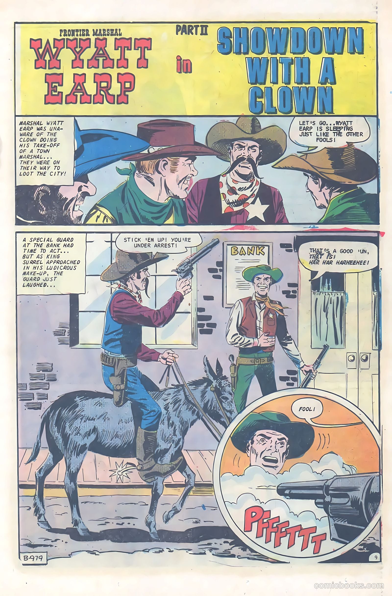 Wyatt Earp, Frontier Marshal #72 — page 13 of 36