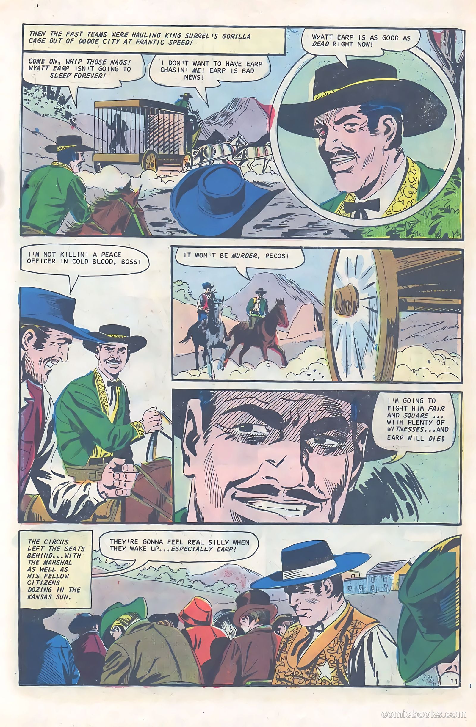 Wyatt Earp, Frontier Marshal #72 — page 15 of 36