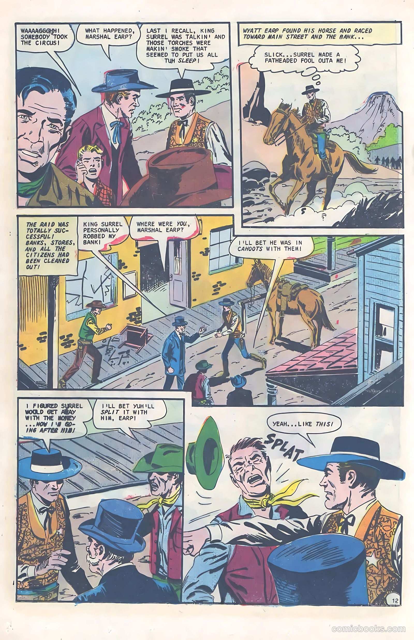 Wyatt Earp, Frontier Marshal #72 — page 16 of 36
