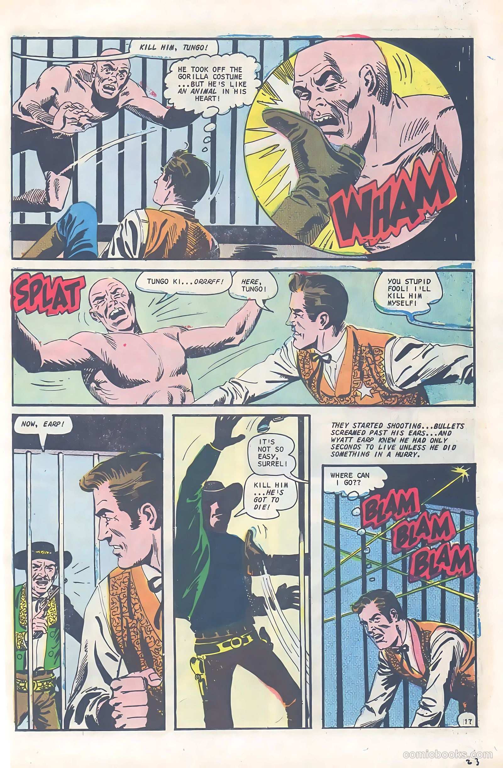 Wyatt Earp, Frontier Marshal #72 — page 23 of 36