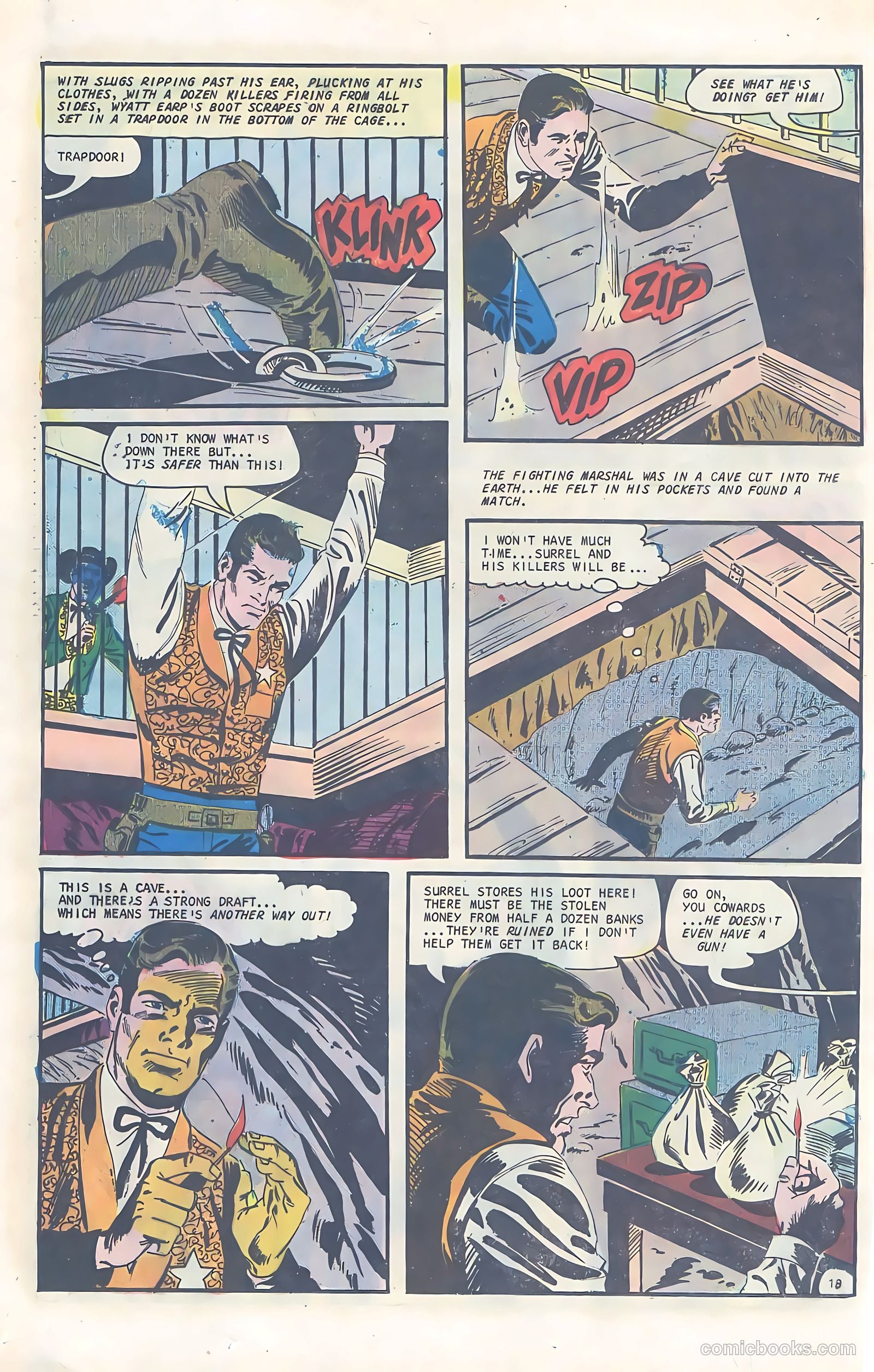 Wyatt Earp, Frontier Marshal #72 — page 24 of 36