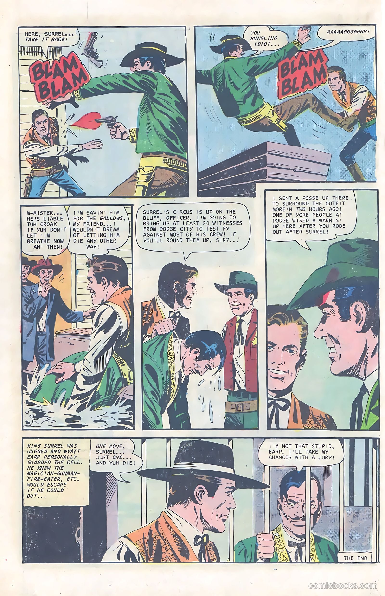 Wyatt Earp, Frontier Marshal #72 — page 26 of 36