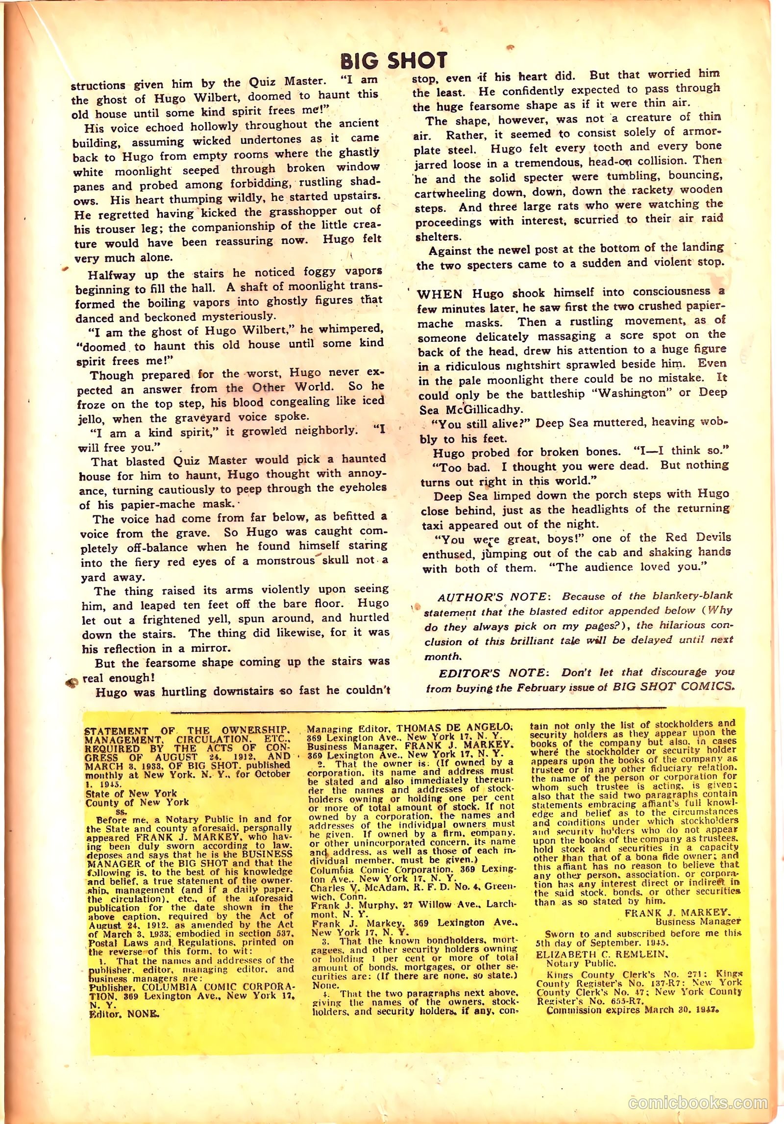 Big Shot #62 — page 31 of 52
