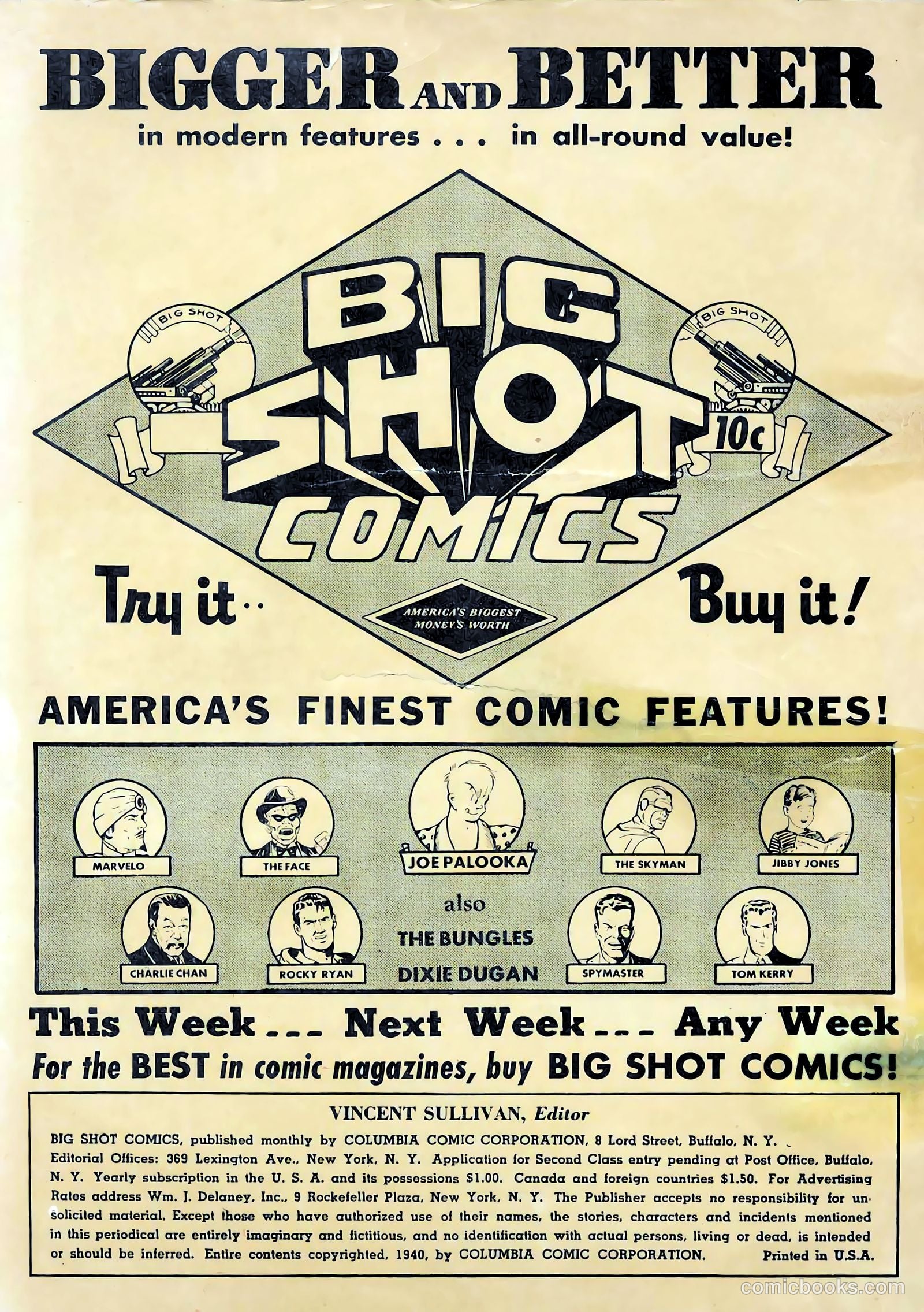 Big Shot Comics #2 — page 2 of 68