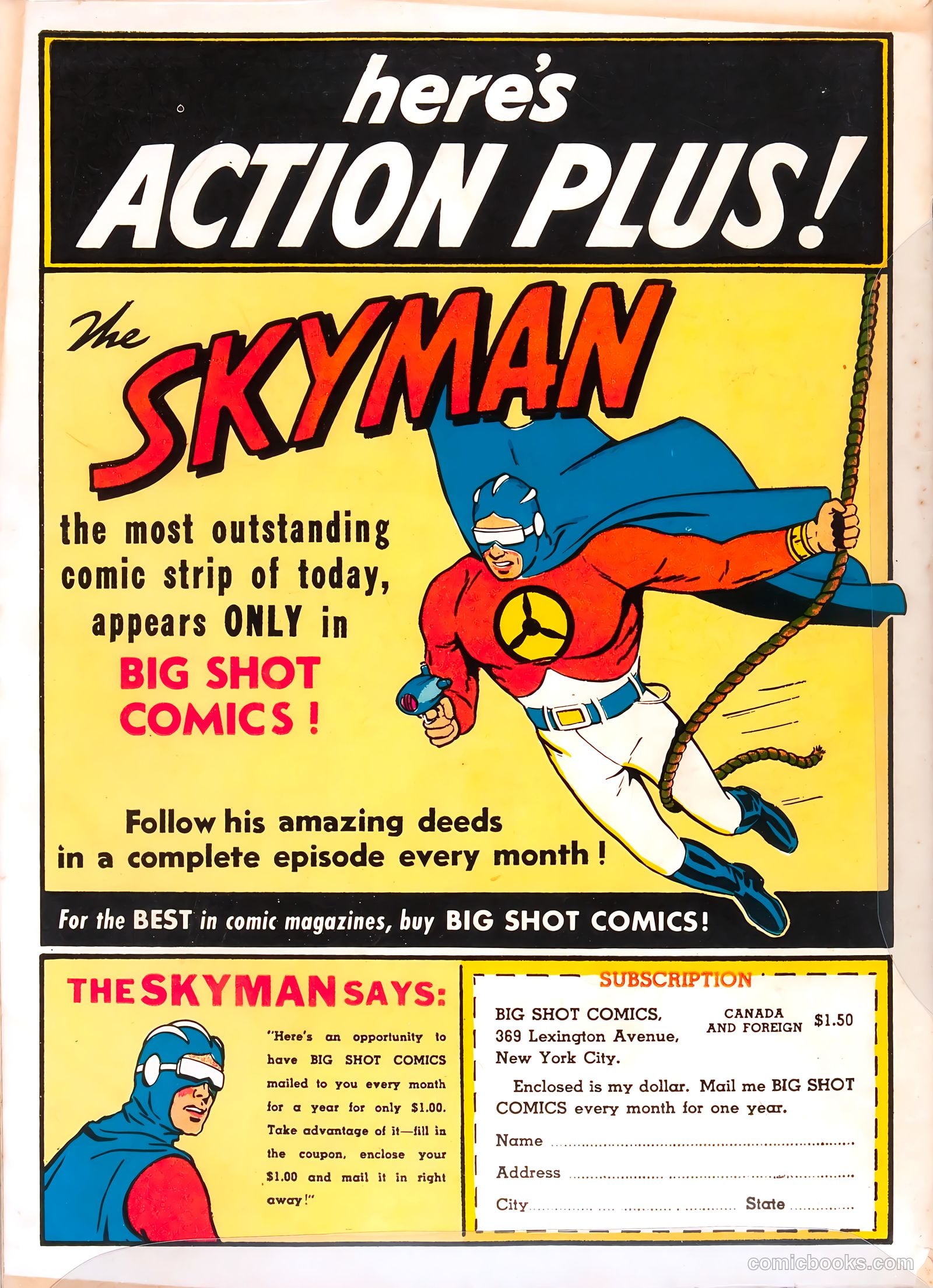 Big Shot Comics #3 — page 66 of 66