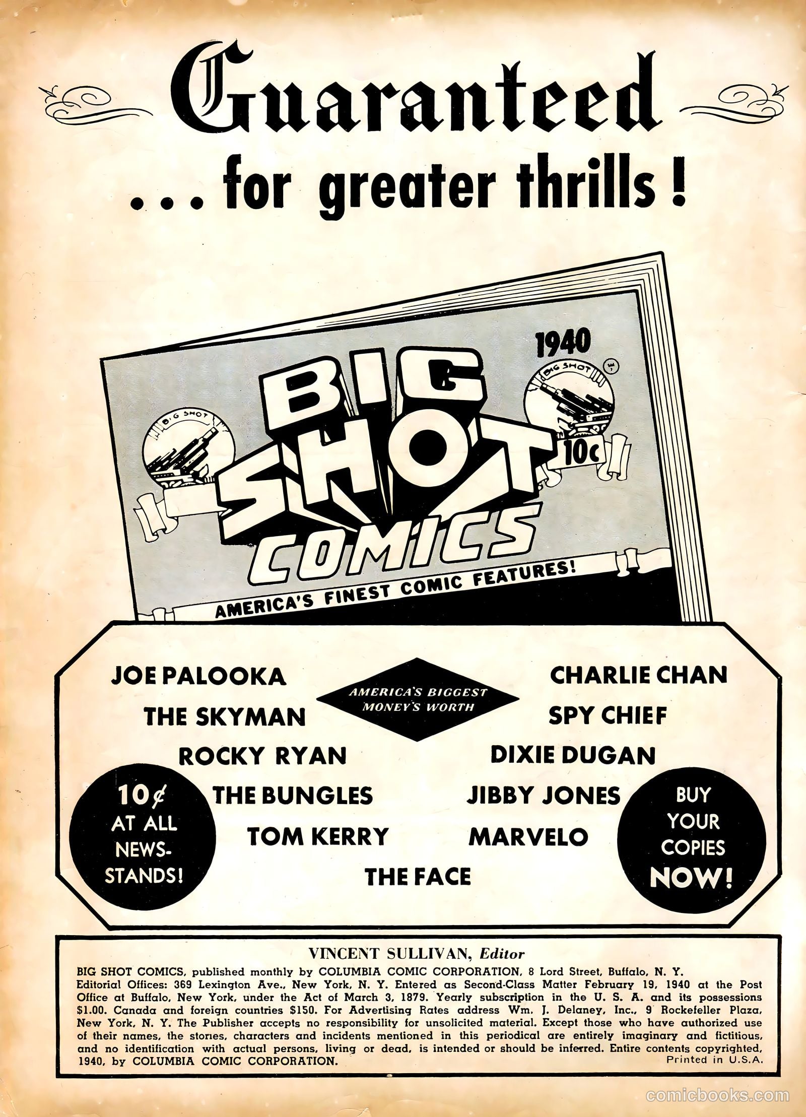 Big Shot Comics #4 — page 2 of 68