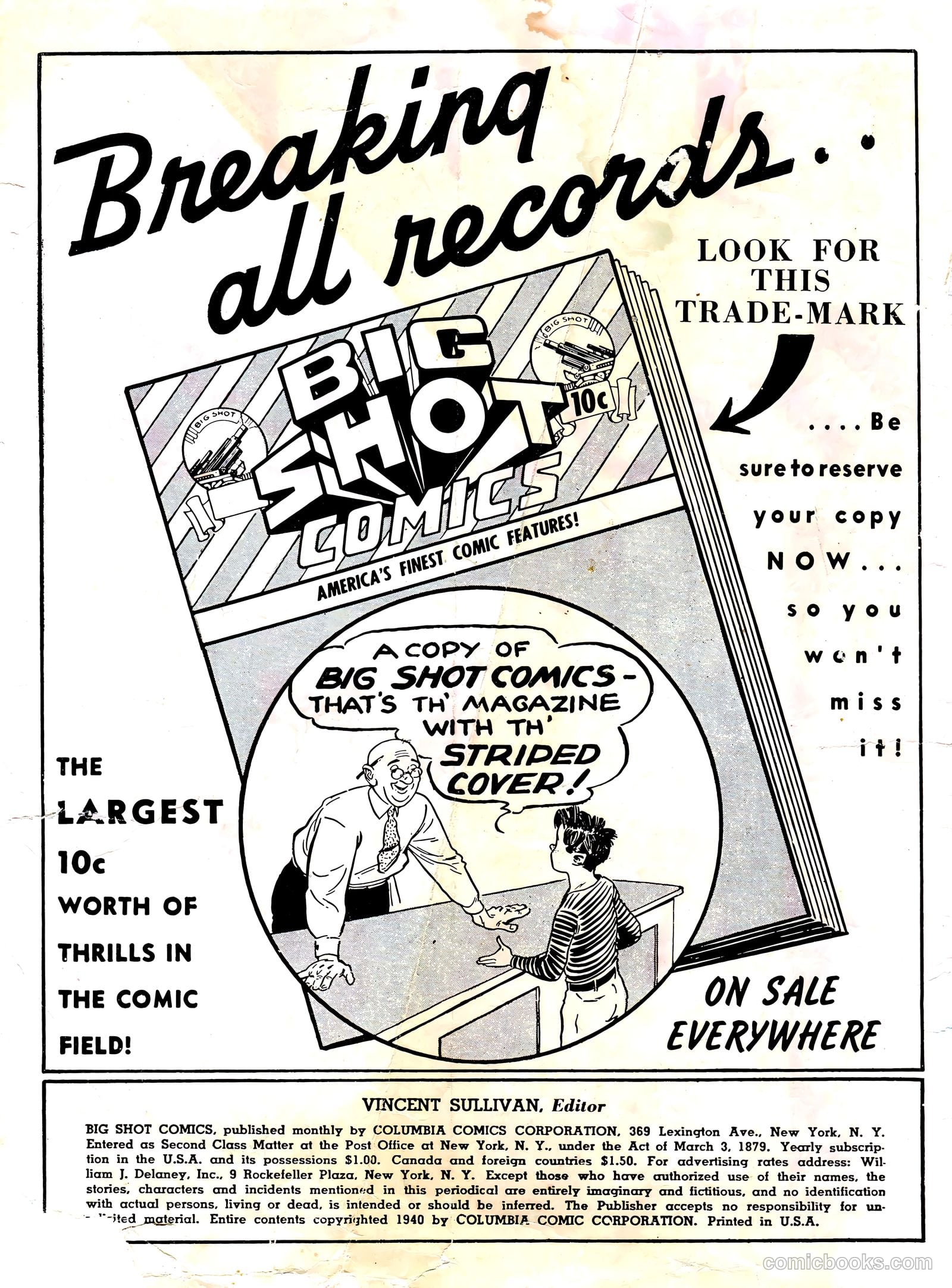 Big Shot Comics #7 — page 2 of 70
