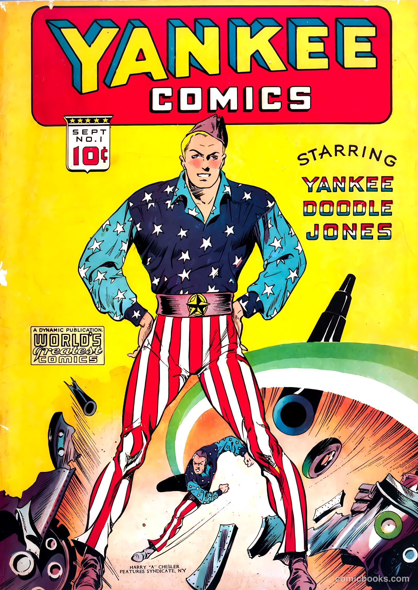 Yankee Comics #1 — page 1 of 68