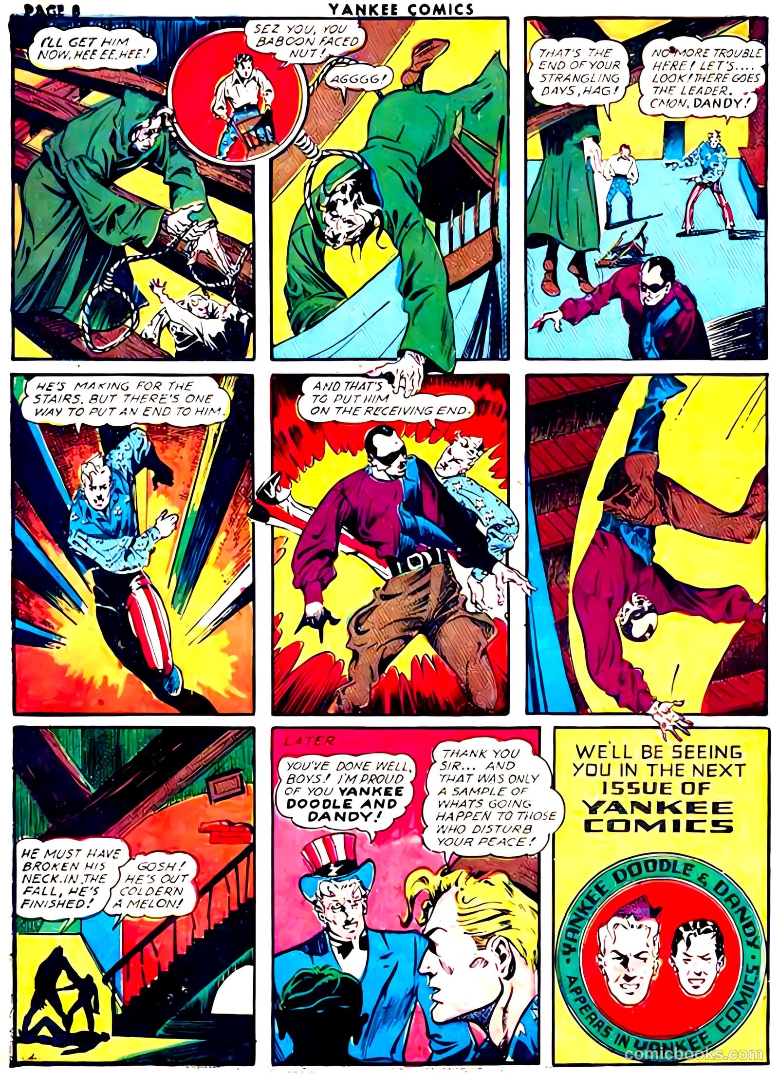 Yankee Comics #1 — page 10 of 68