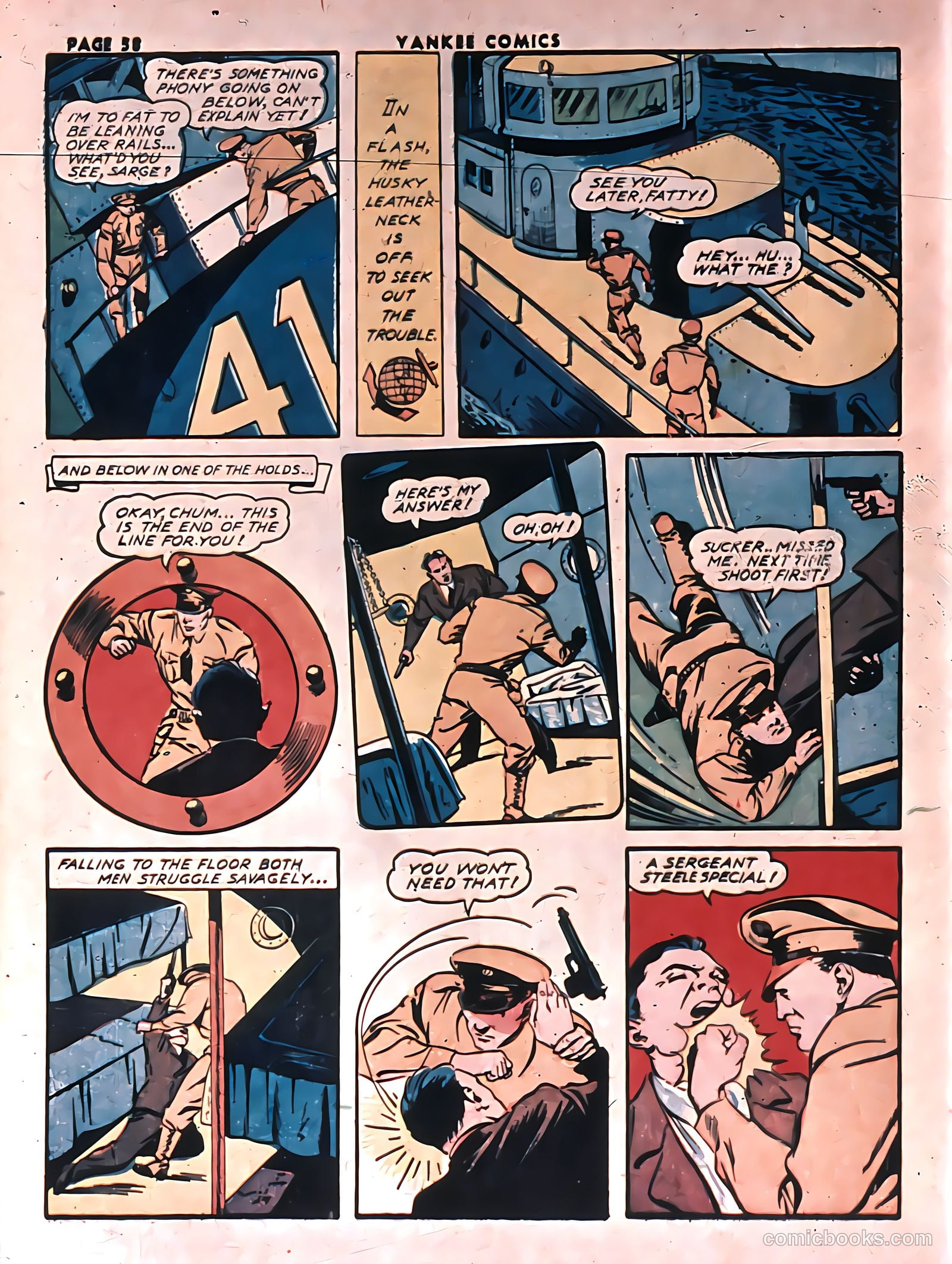 Yankee Comics #1 — page 60 of 68