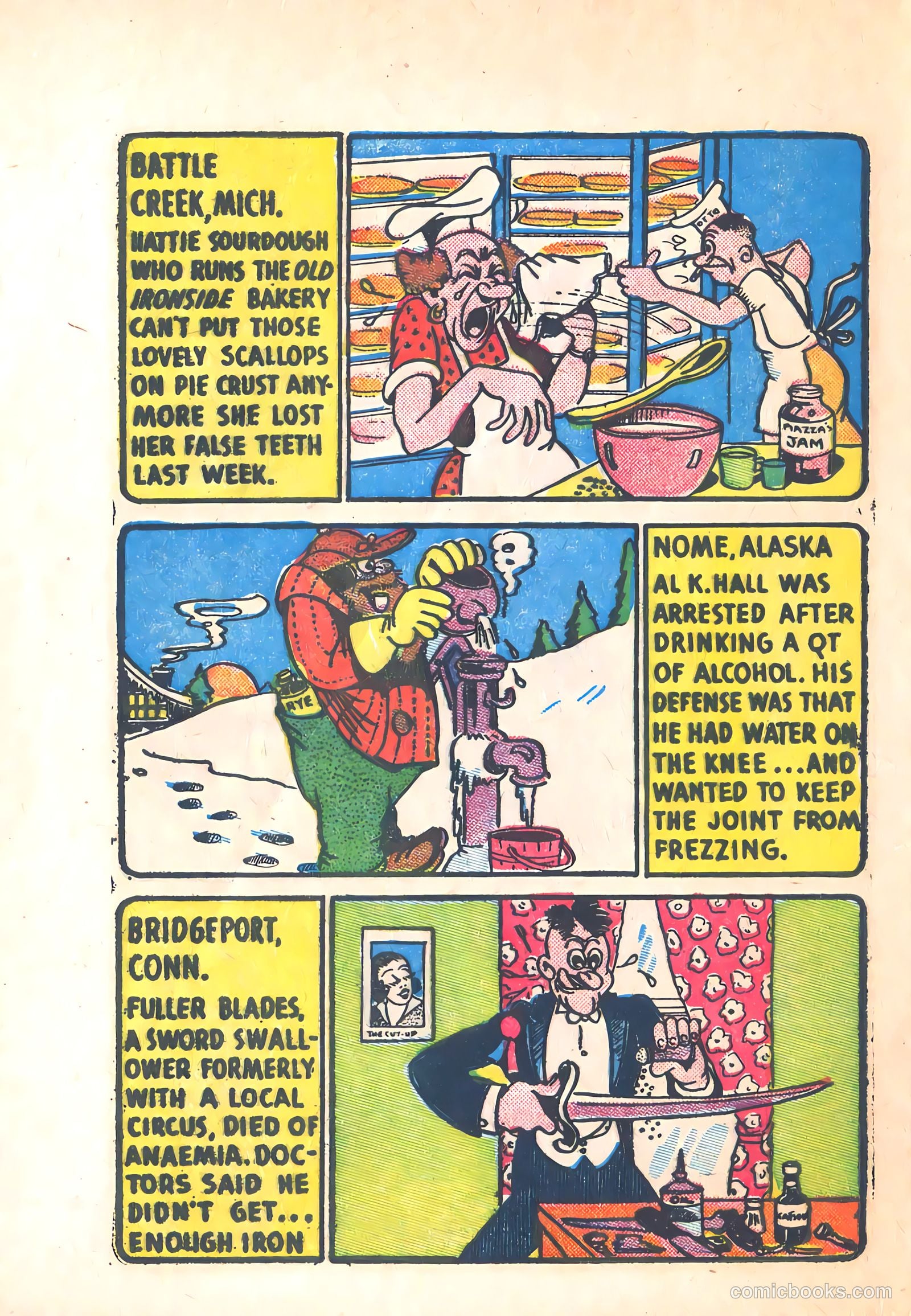 Yankee Comics #6 — page 61 of 67
