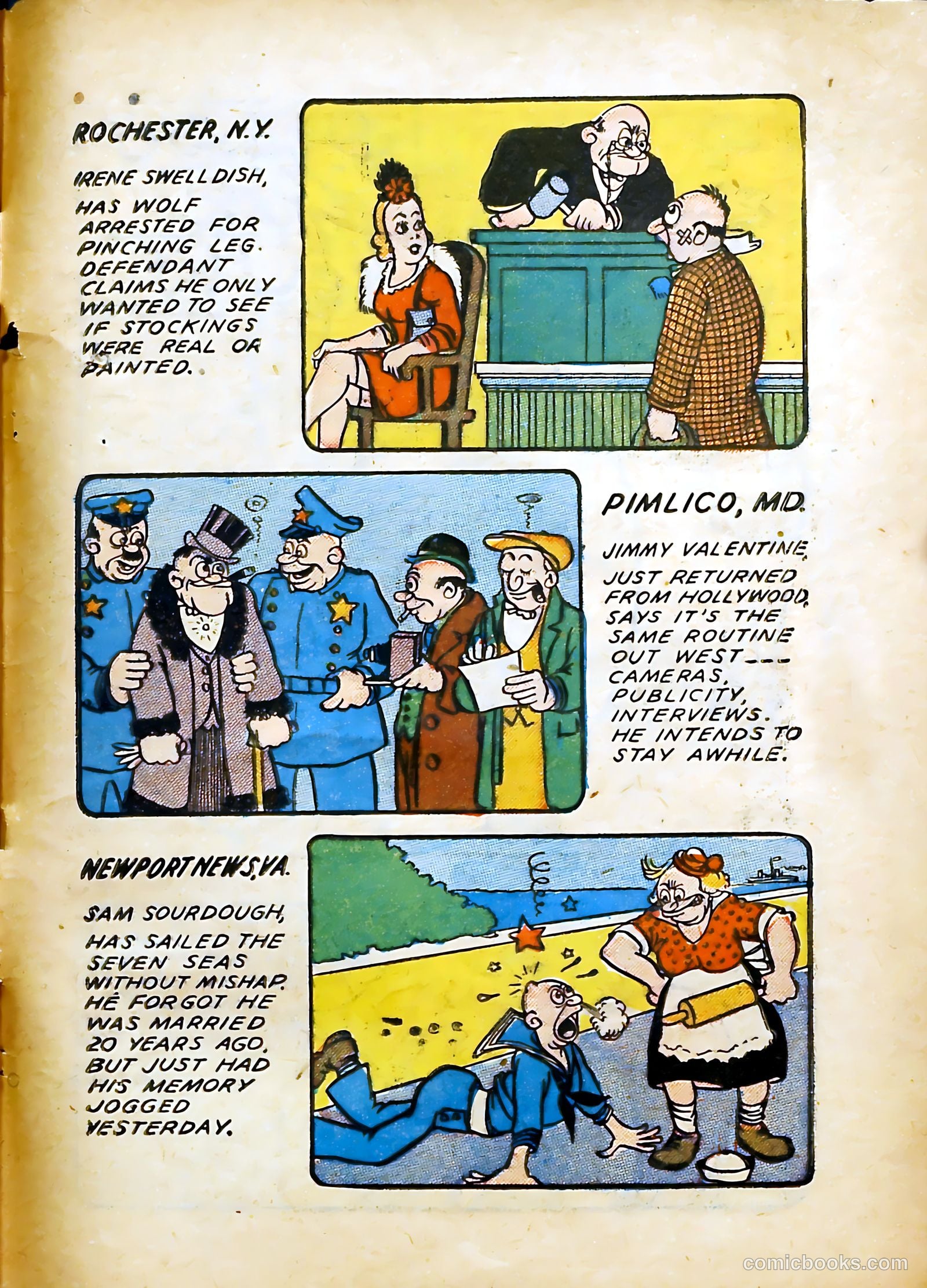 Yankee Comics #7 — page 64 of 70