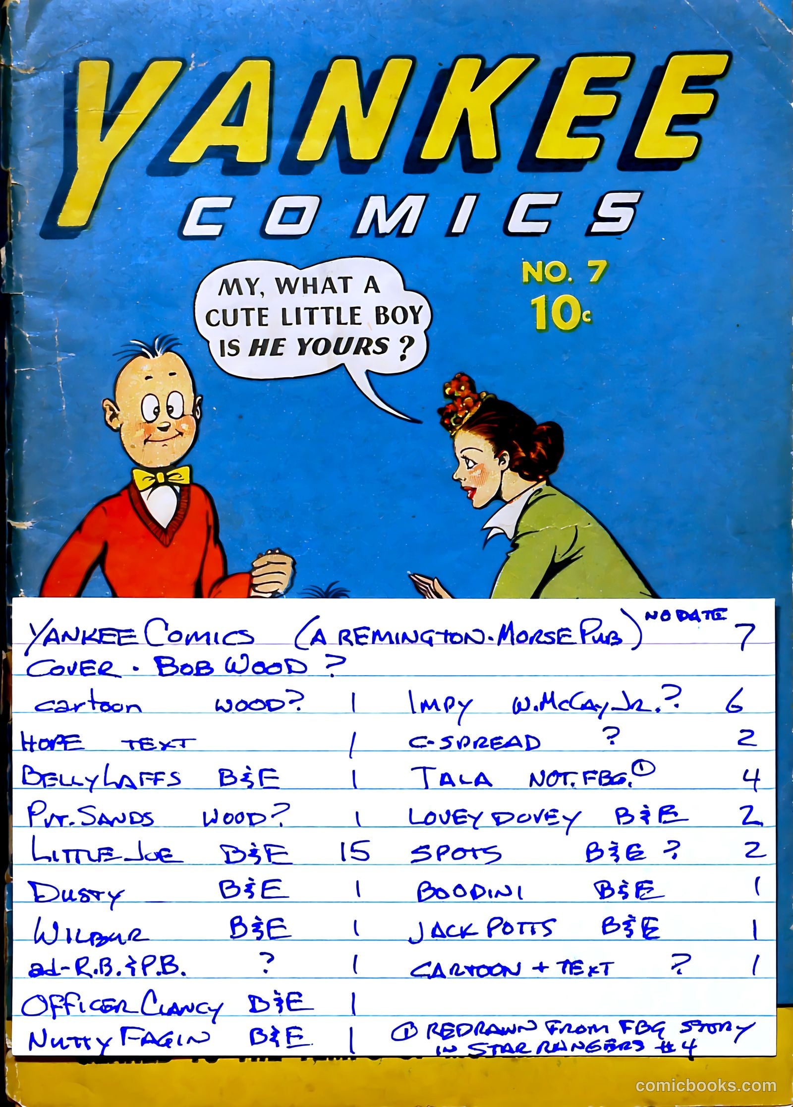 Yankee Comics #7 — page 69 of 70