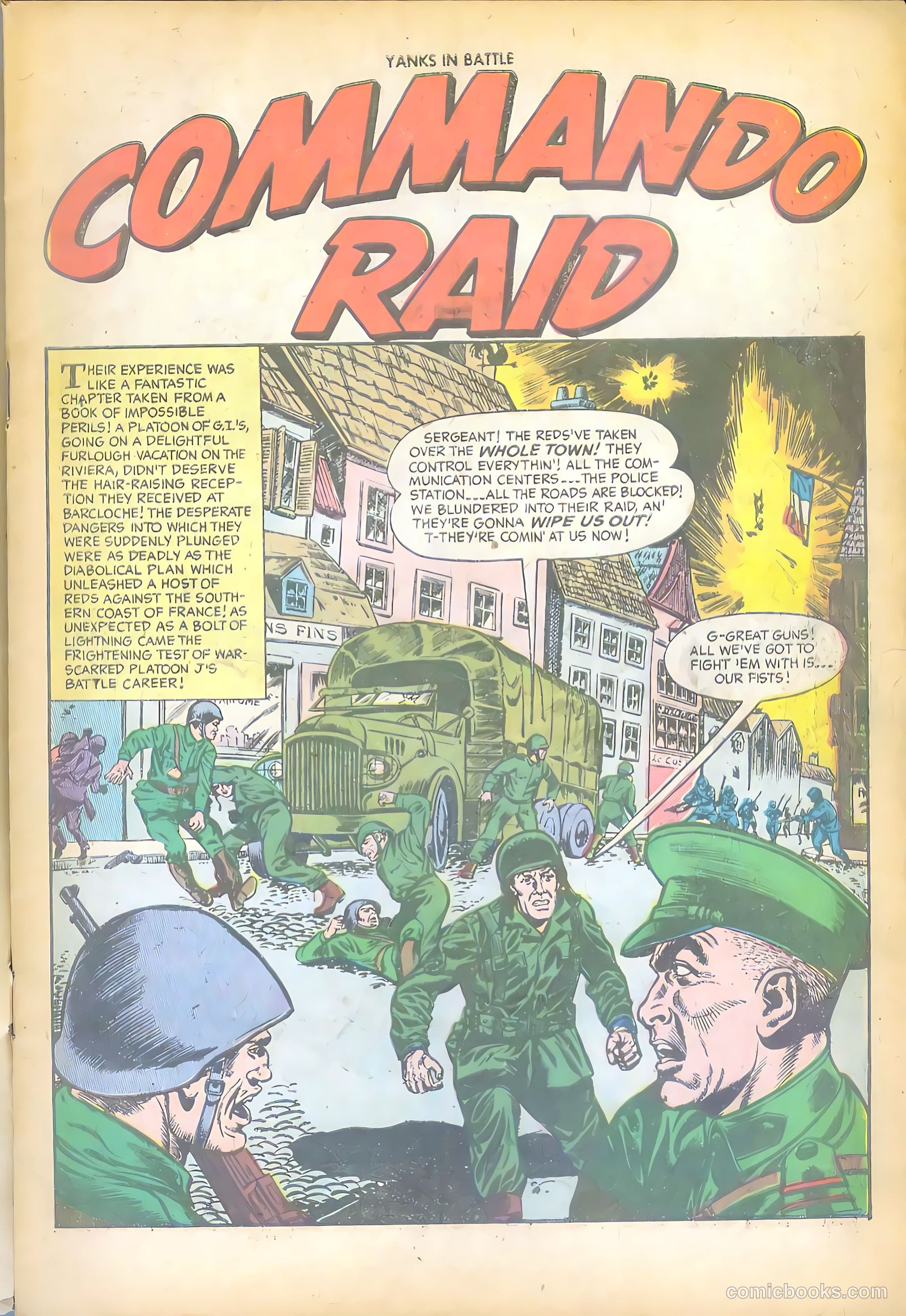 Yanks in Battle #1 — page 3 of 36