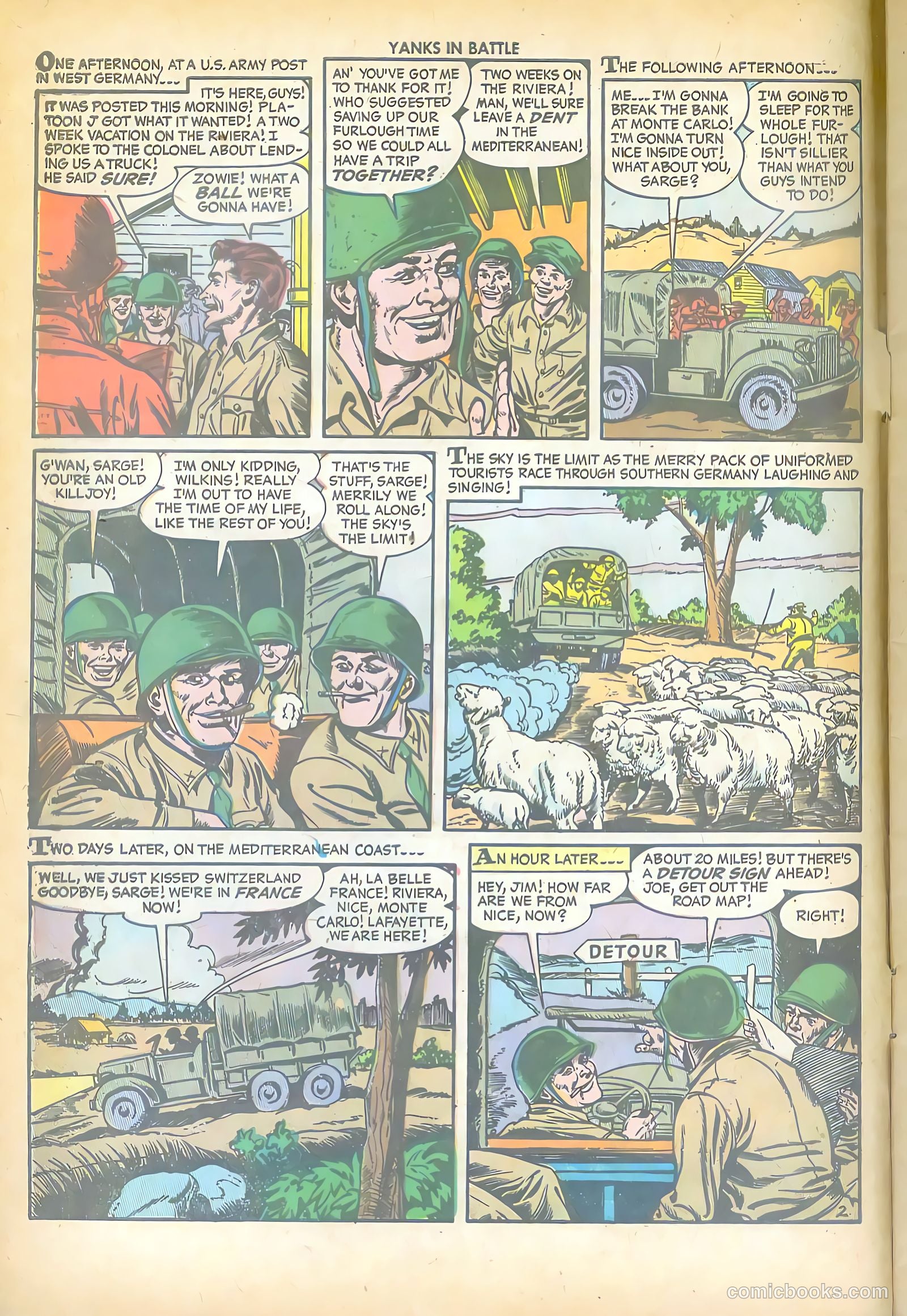 Yanks in Battle #1 — page 4 of 36