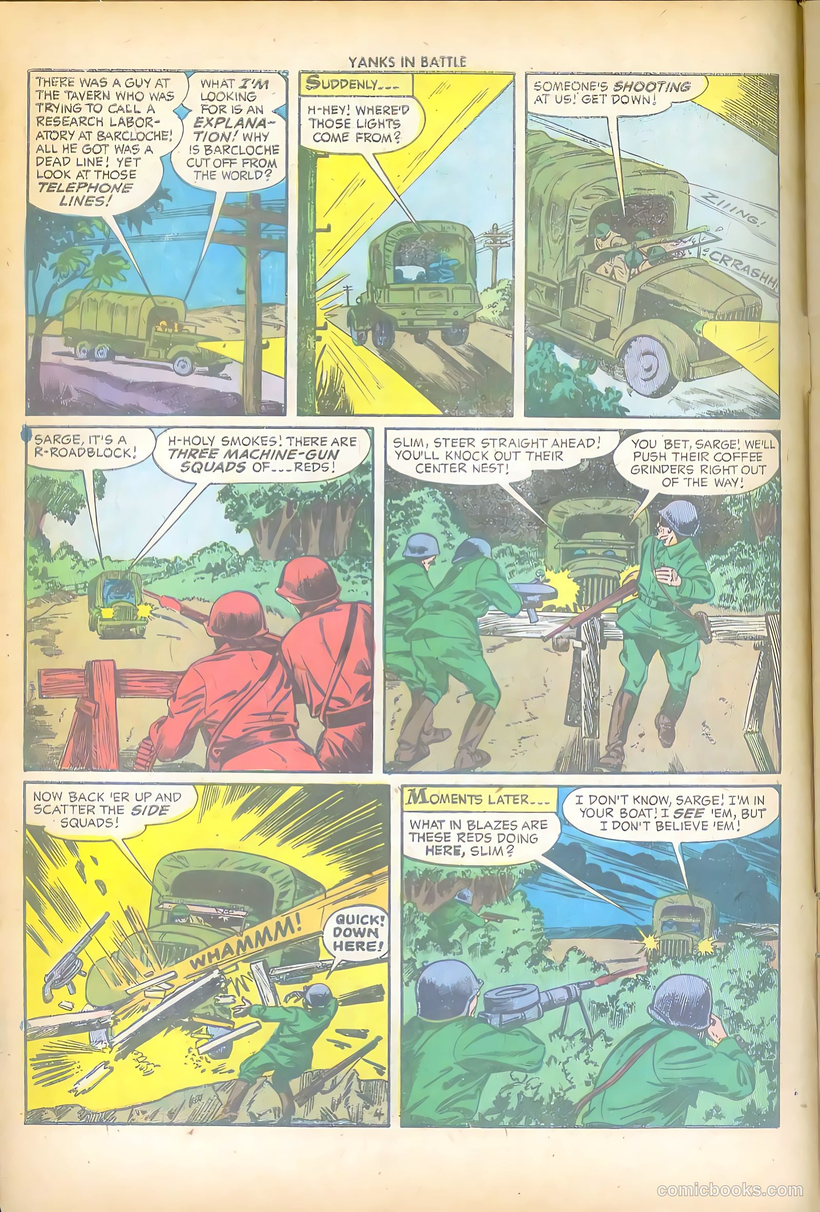 Yanks in Battle #1 — page 6 of 36