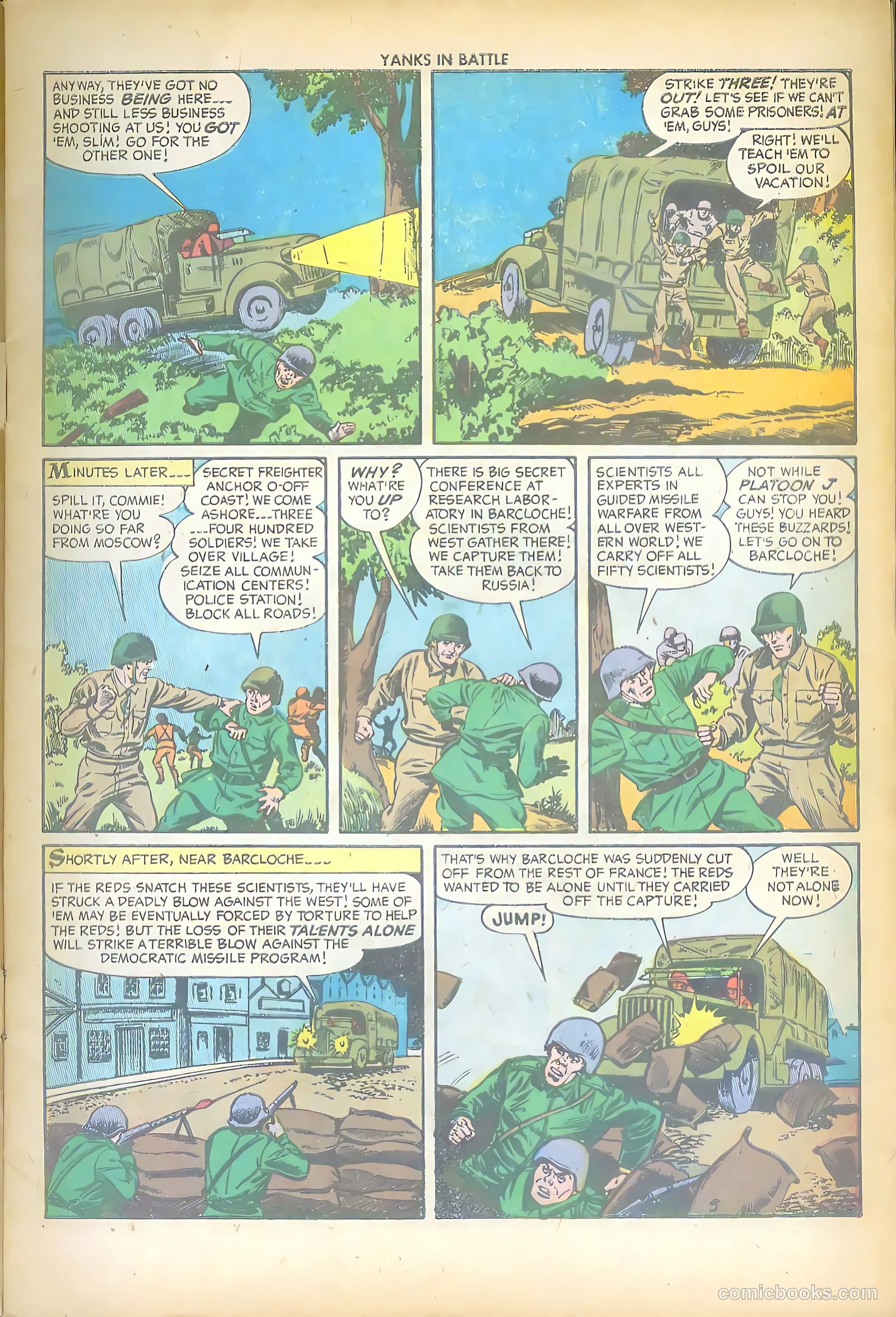 Yanks in Battle #1 — page 7 of 36