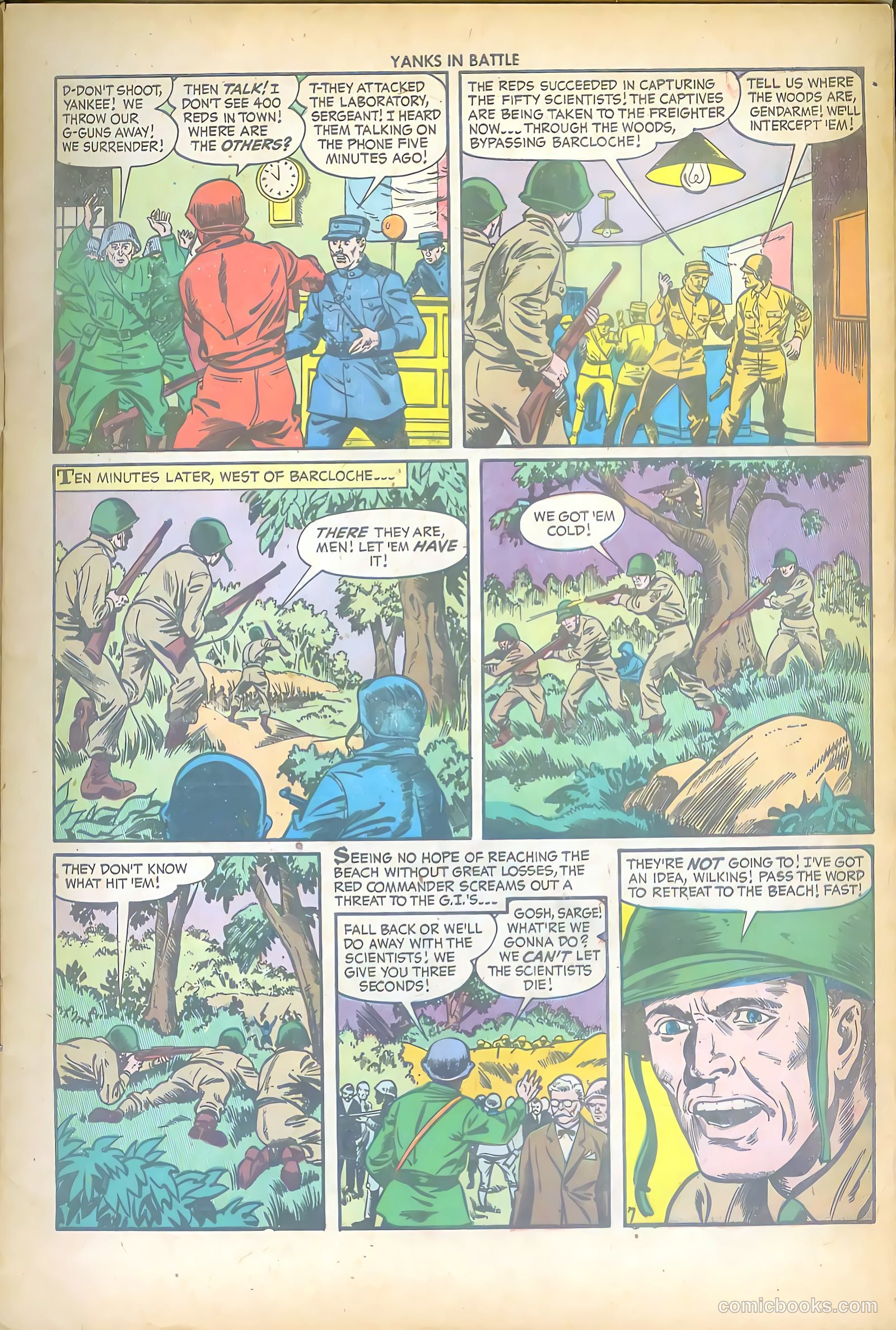 Yanks in Battle #1 — page 9 of 36