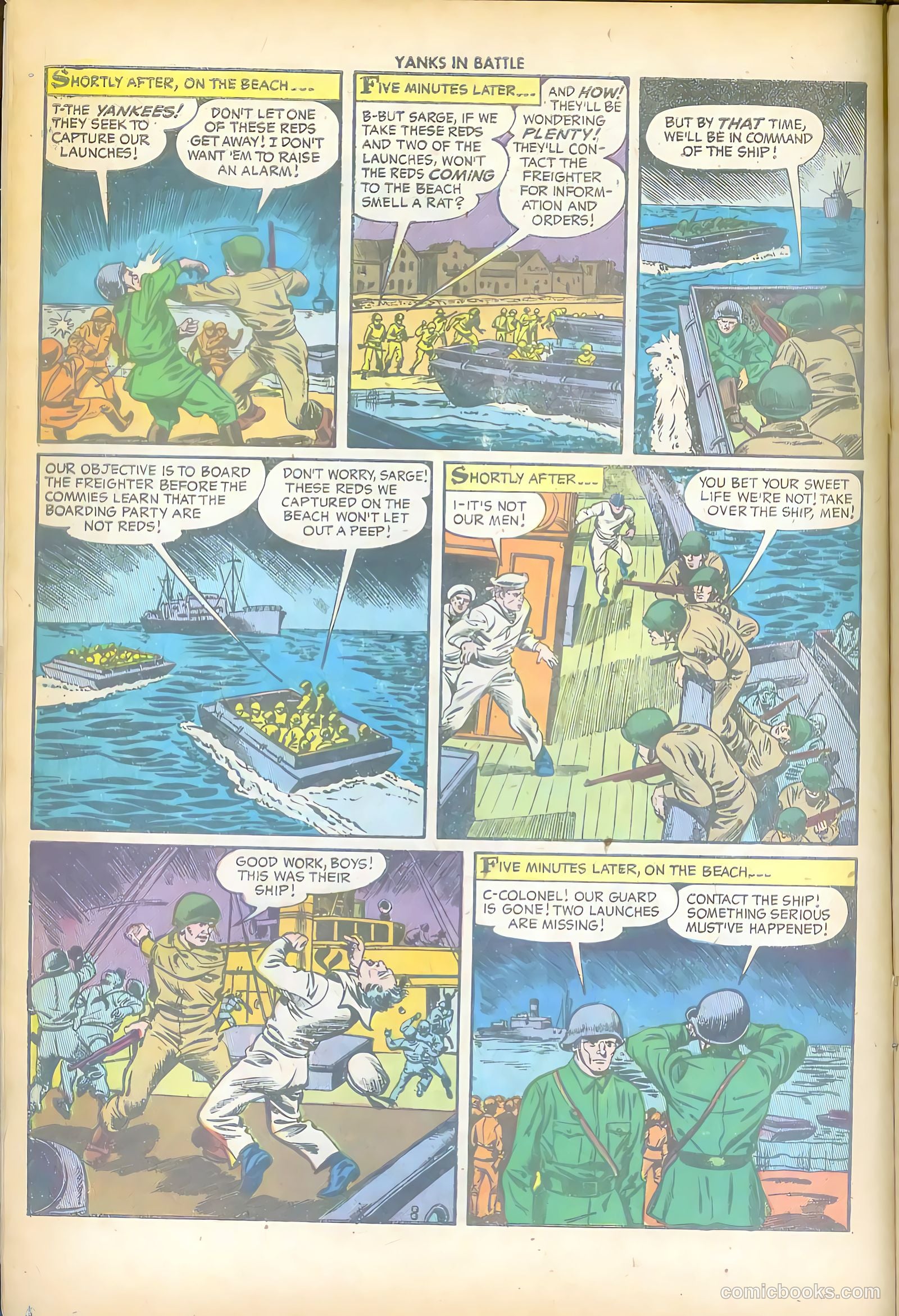 Yanks in Battle #1 — page 10 of 36