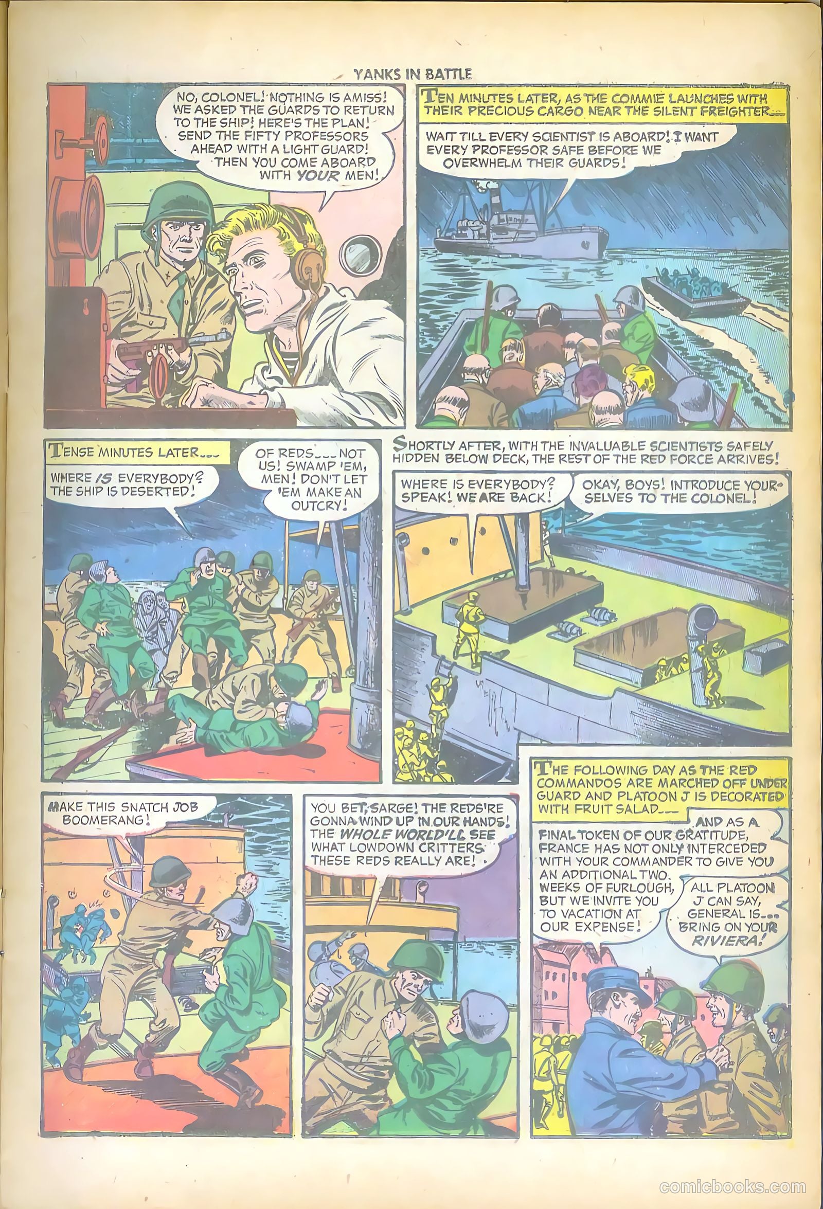Yanks in Battle #1 — page 11 of 36