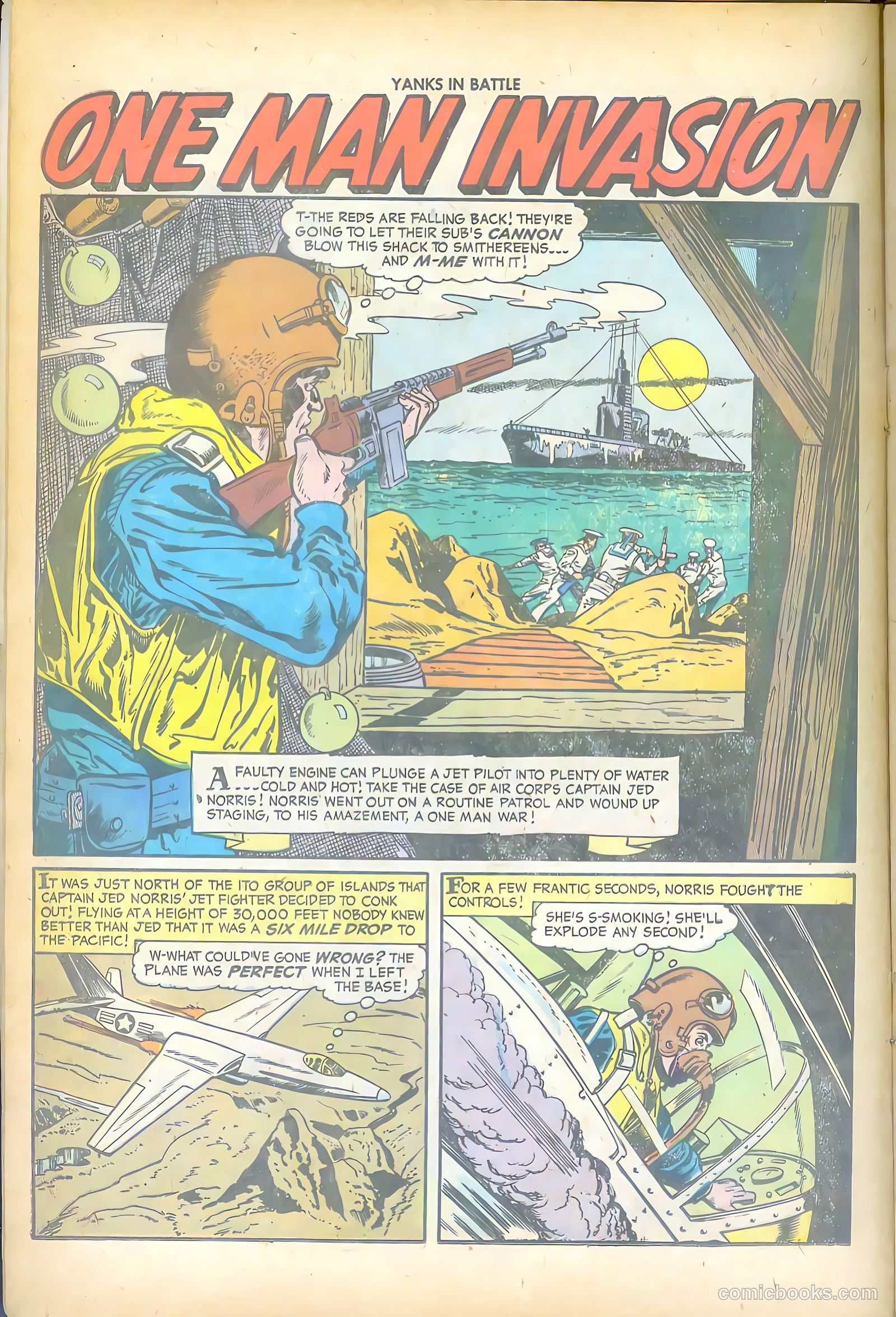 Yanks in Battle #1 — page 12 of 36