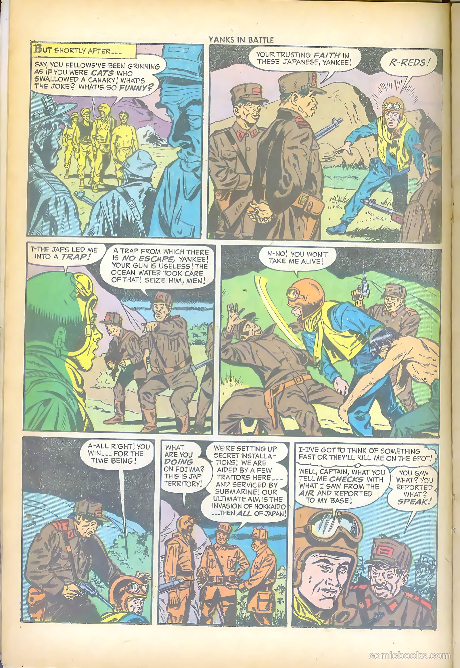 Yanks in Battle #1 — page 14 of 36