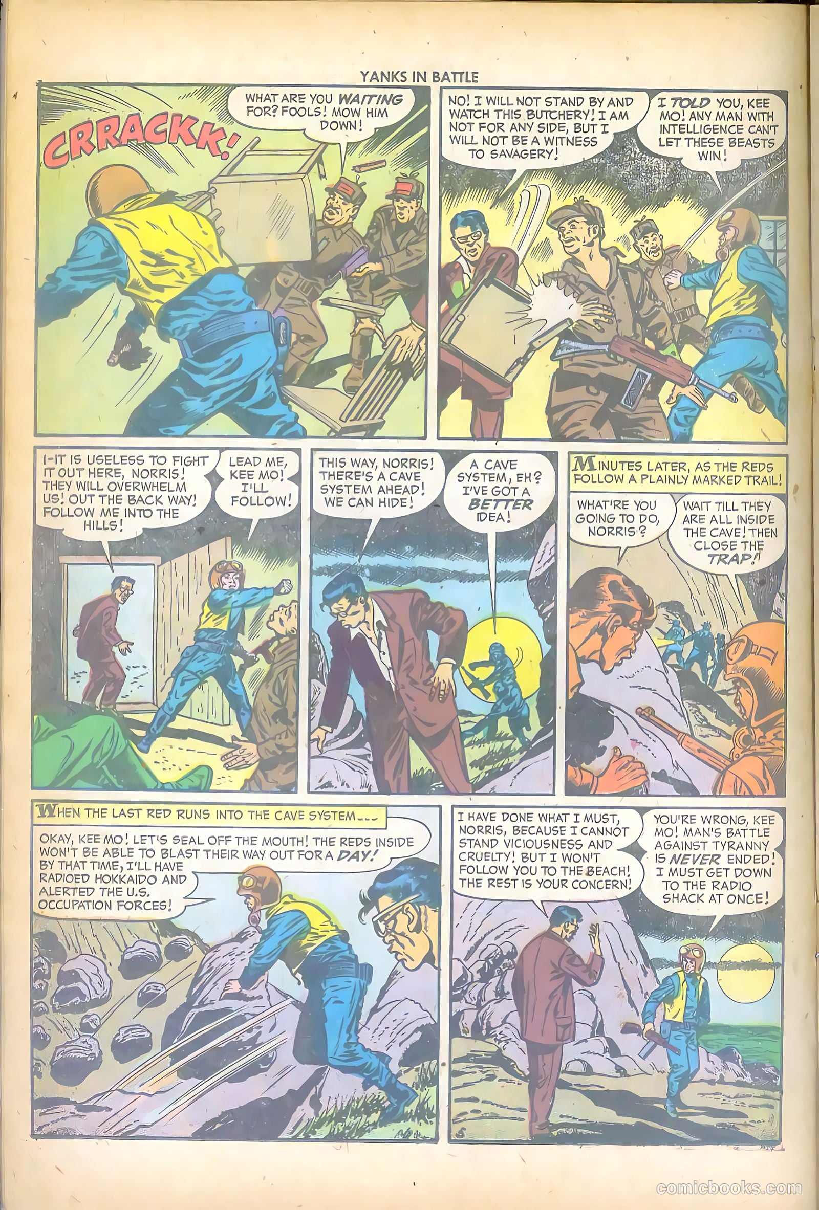 Yanks in Battle #1 — page 16 of 36