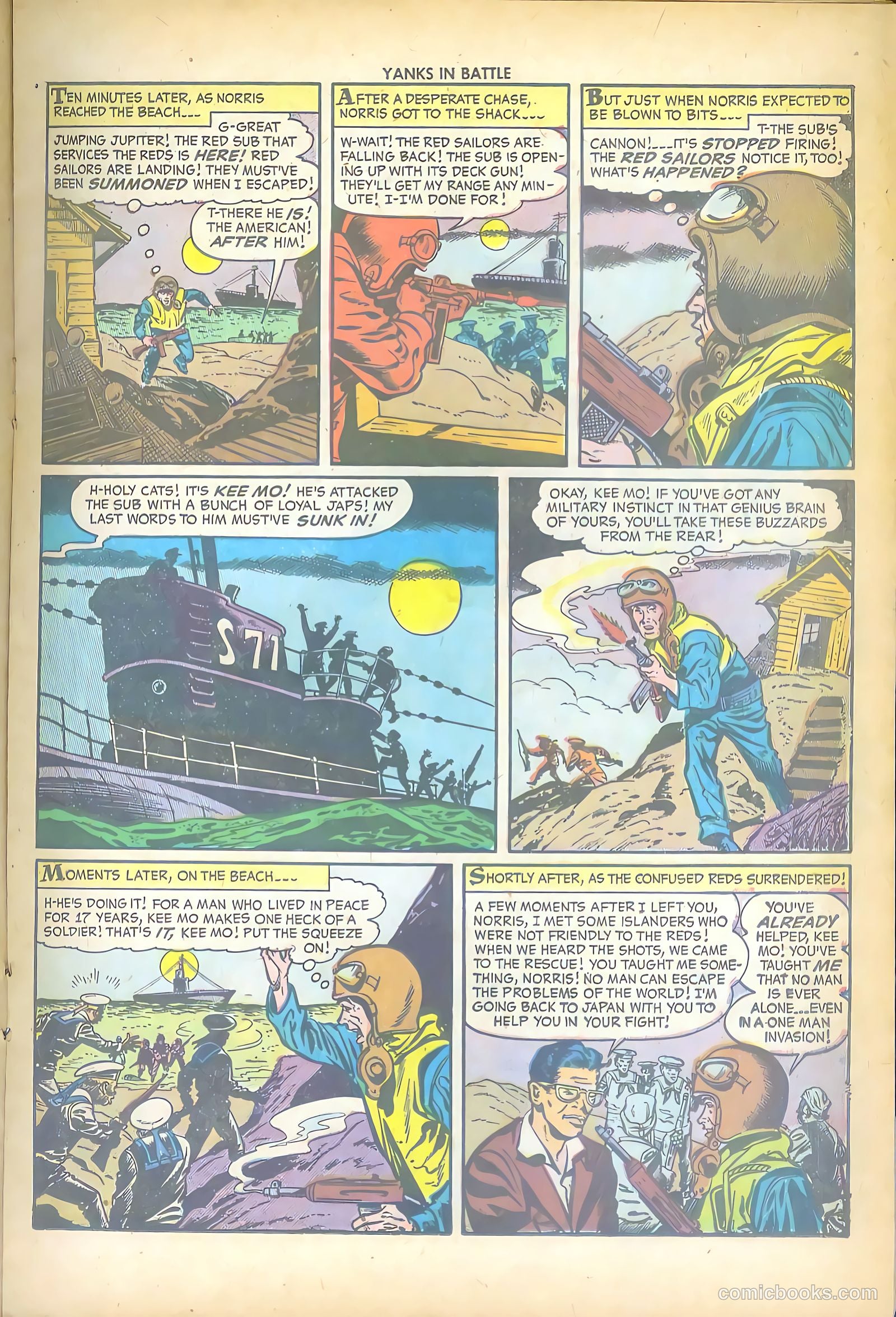 Yanks in Battle #1 — page 17 of 36