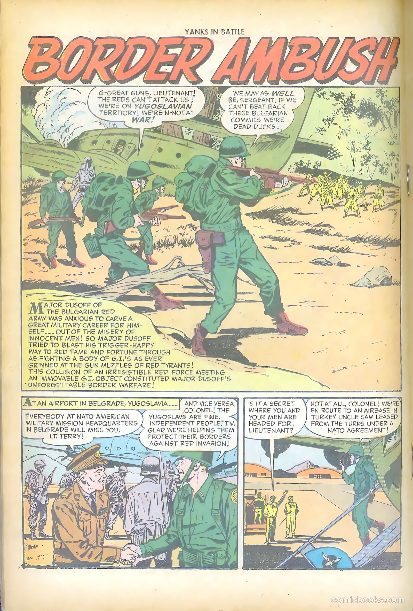 Yanks in Battle #1 — page 18 of 36