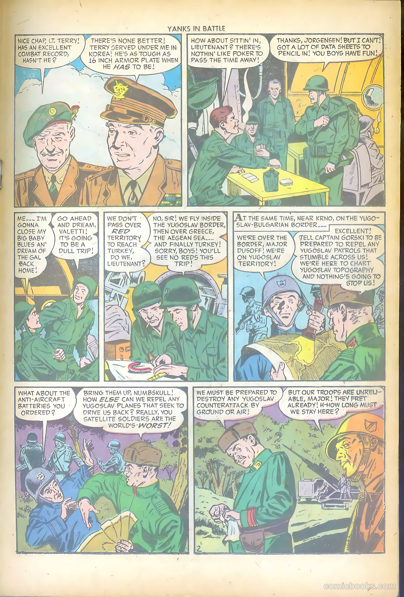Yanks in Battle #1 — page 19 of 36