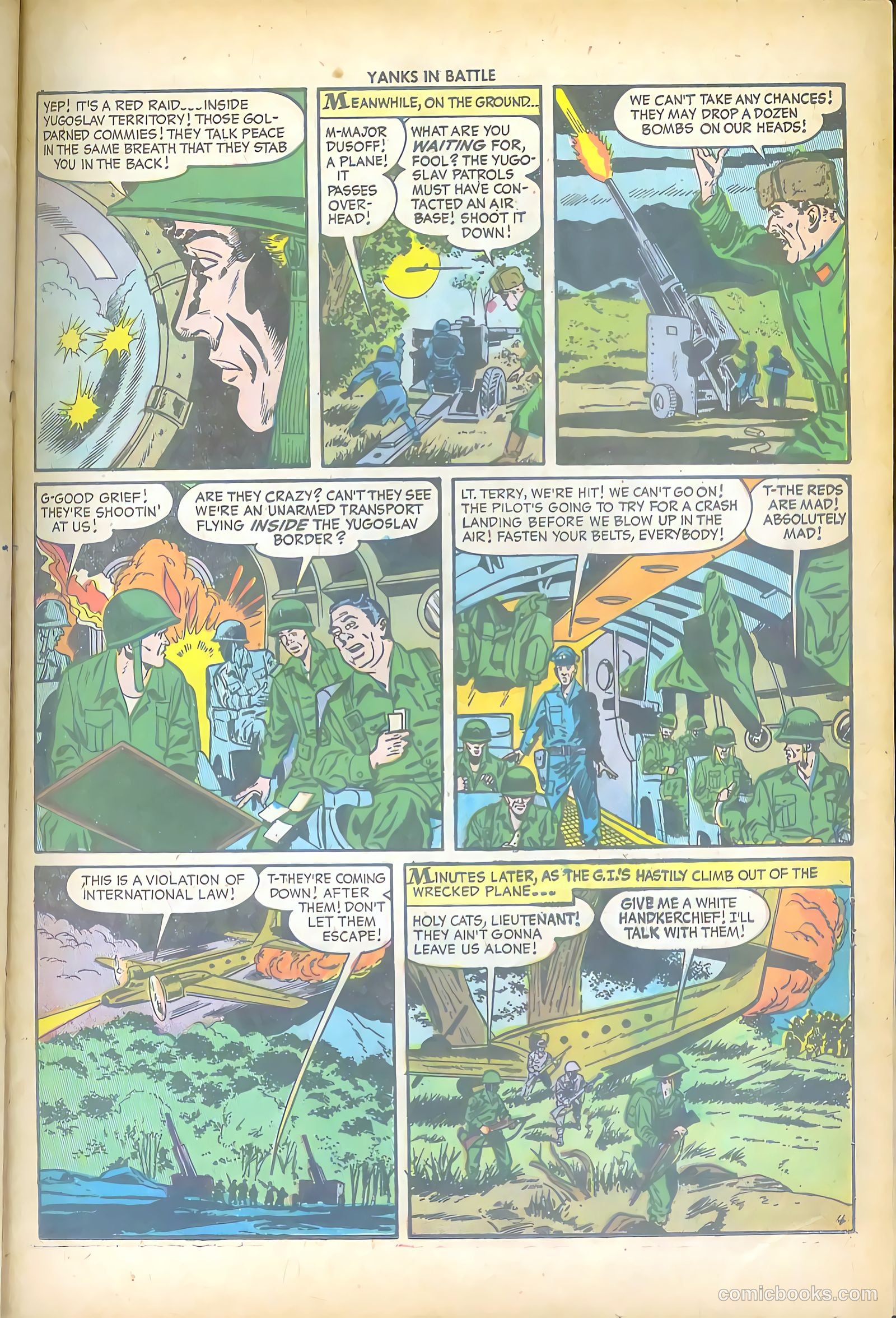 Yanks in Battle #1 — page 21 of 36