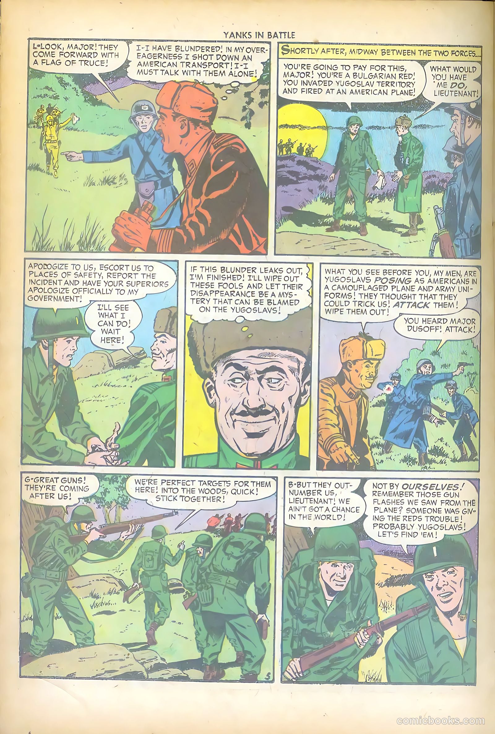 Yanks in Battle #1 — page 22 of 36