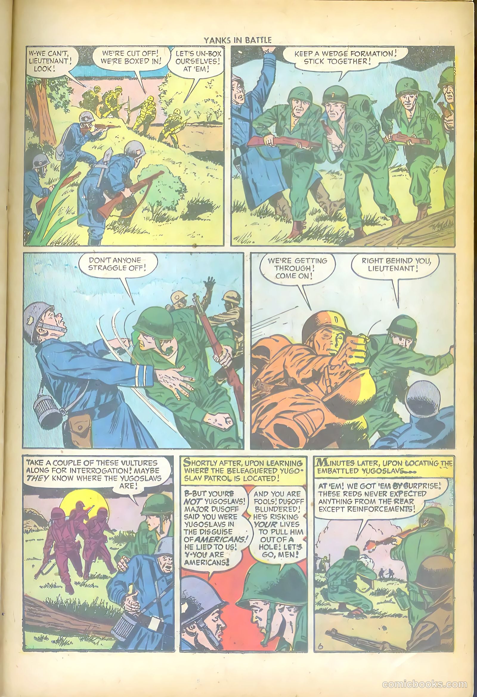 Yanks in Battle #1 — page 23 of 36