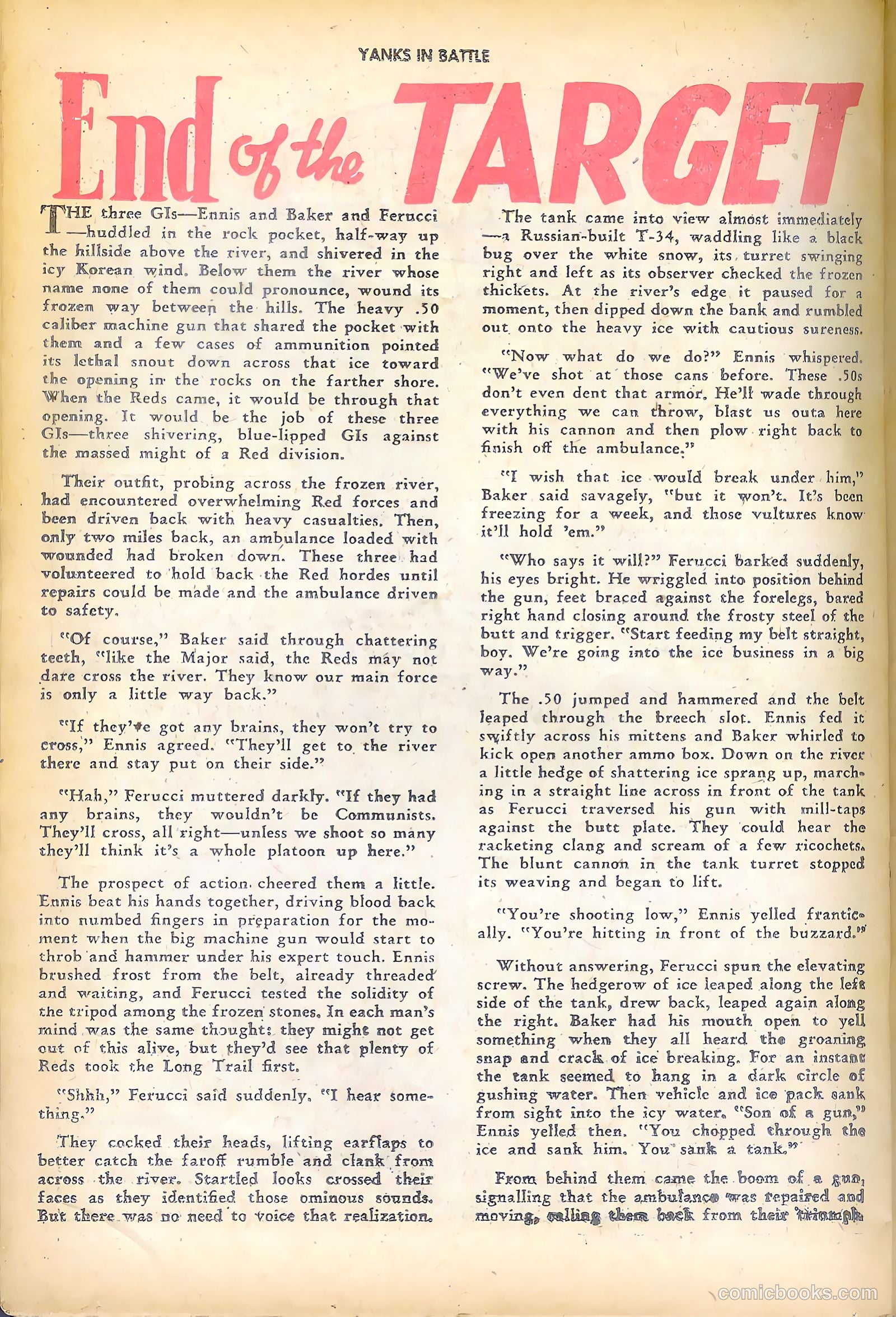 Yanks in Battle #1 — page 26 of 36