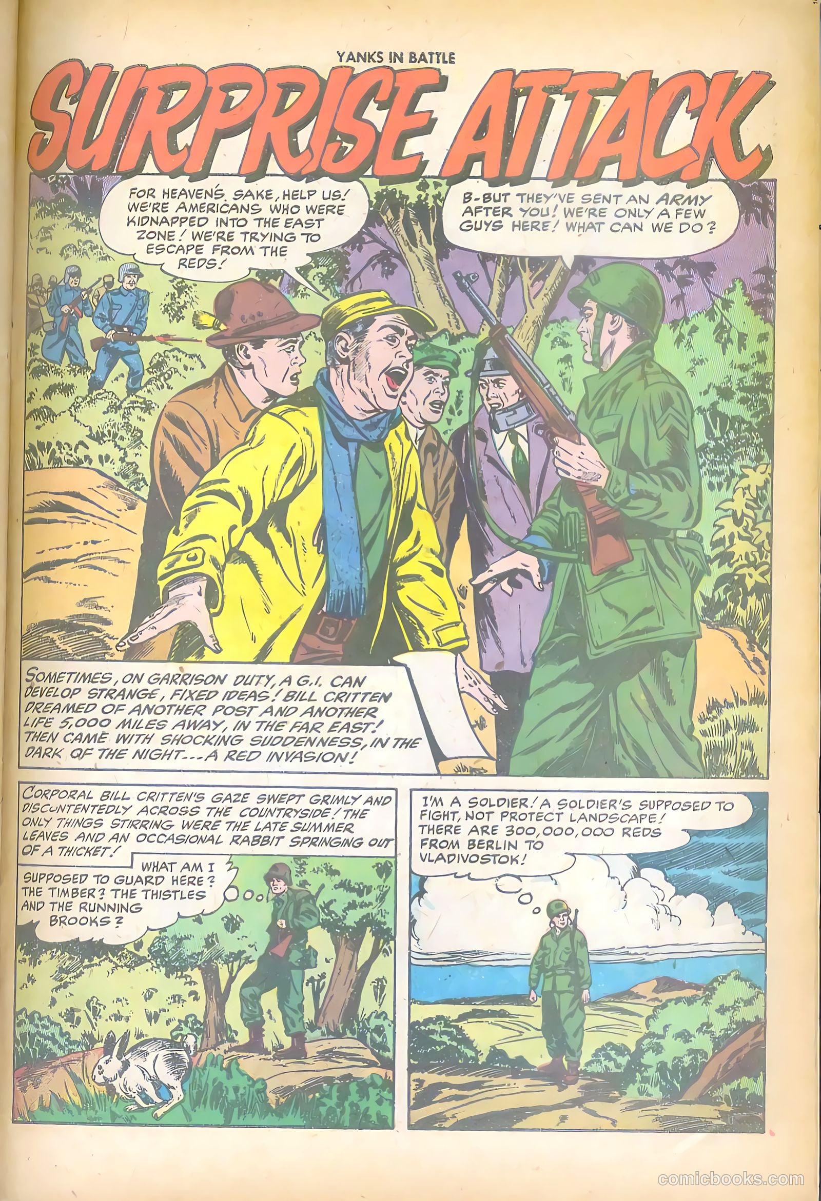 Yanks in Battle #1 — page 27 of 36