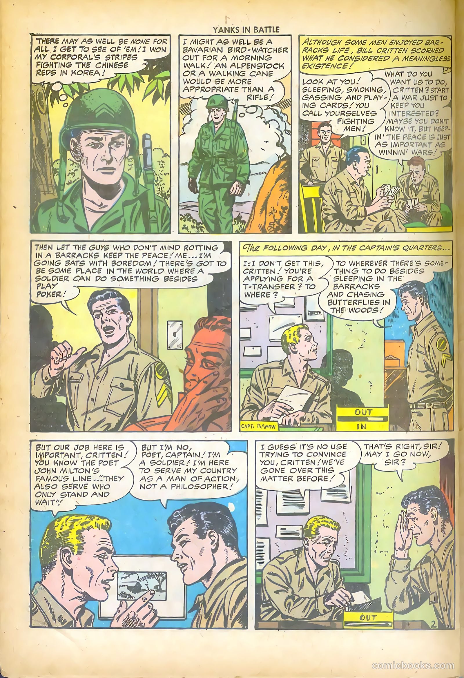 Yanks in Battle #1 — page 28 of 36