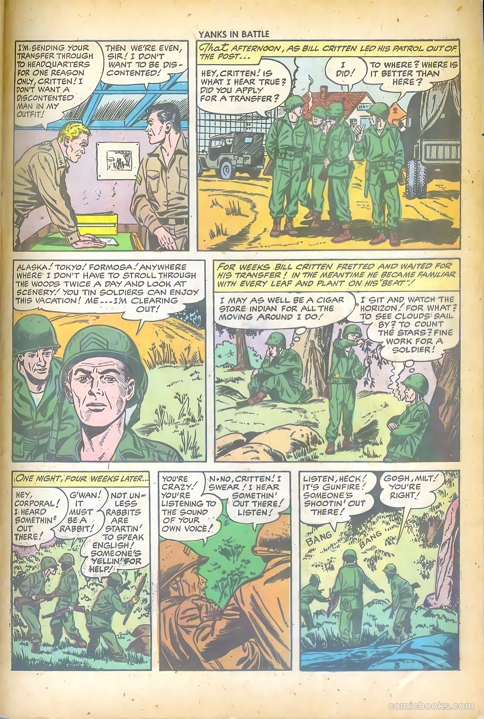 Yanks in Battle #1 — page 29 of 36