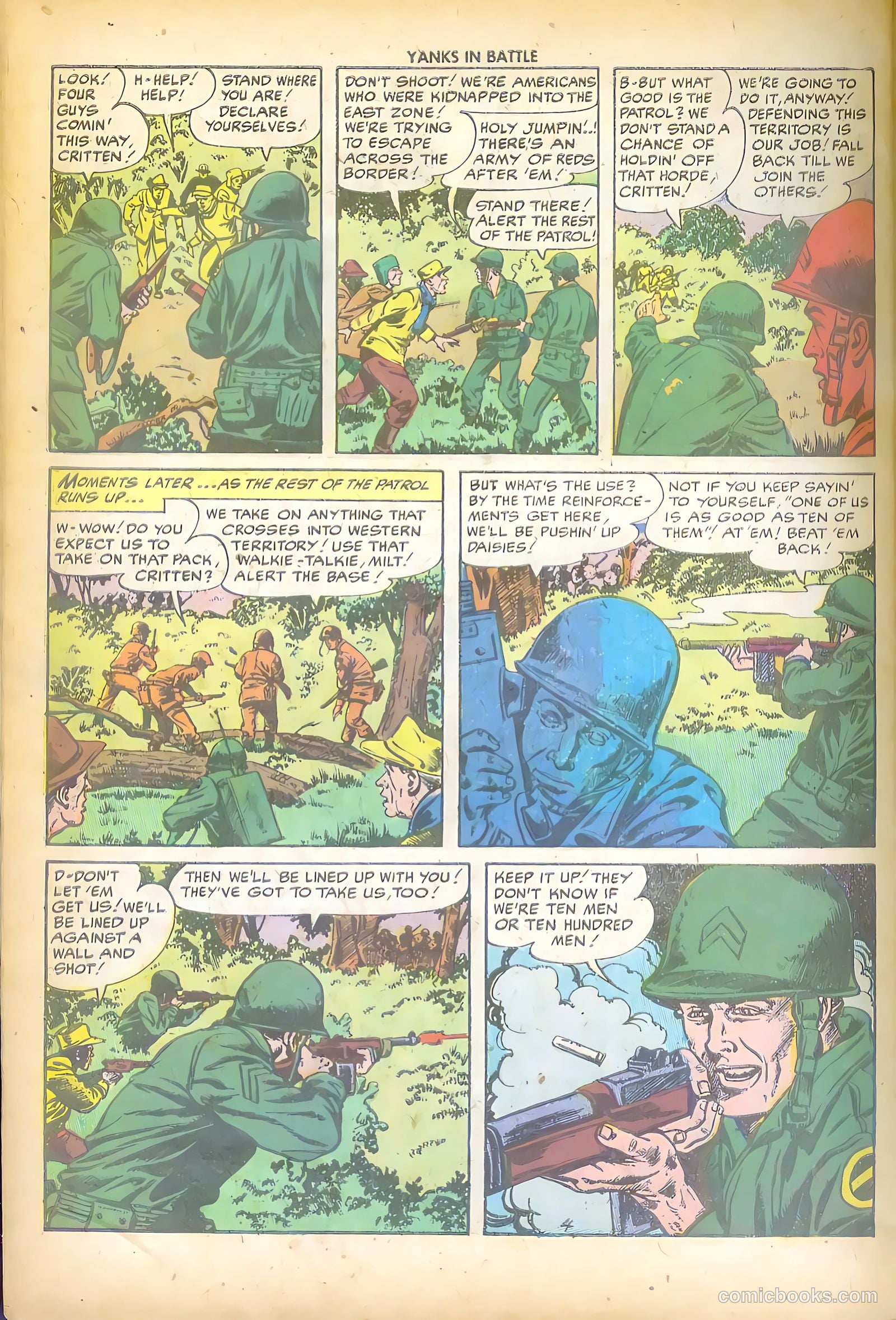 Yanks in Battle #1 — page 30 of 36