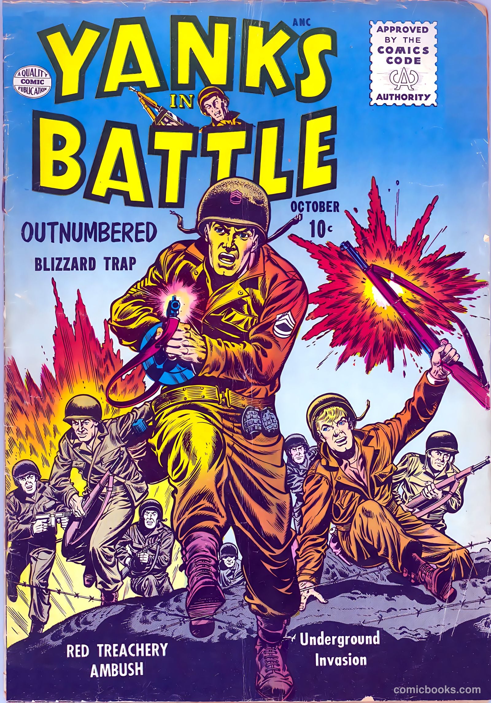 Yanks in Battle #2 — page 1 of 37