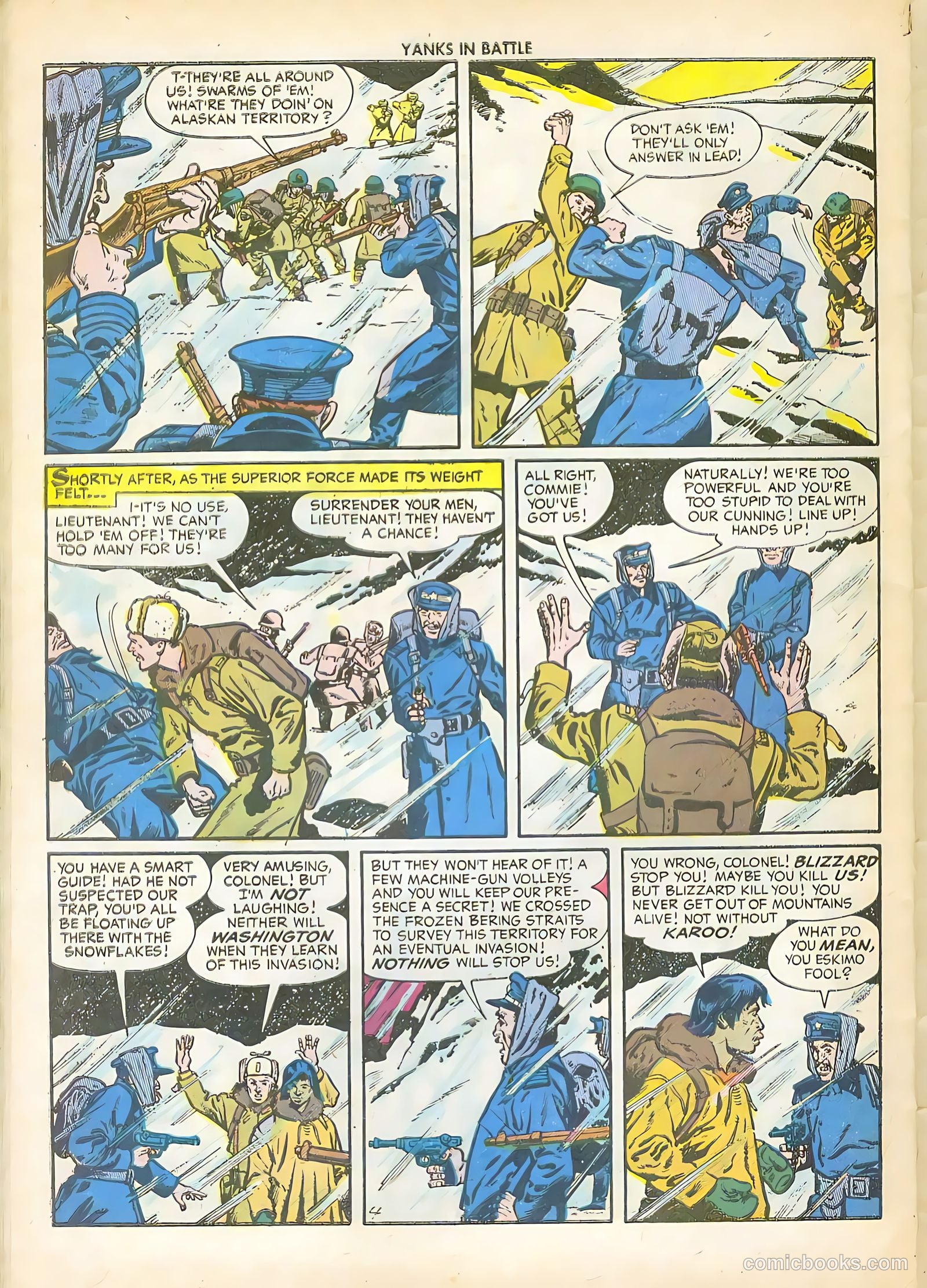Yanks in Battle #2 — page 31 of 37