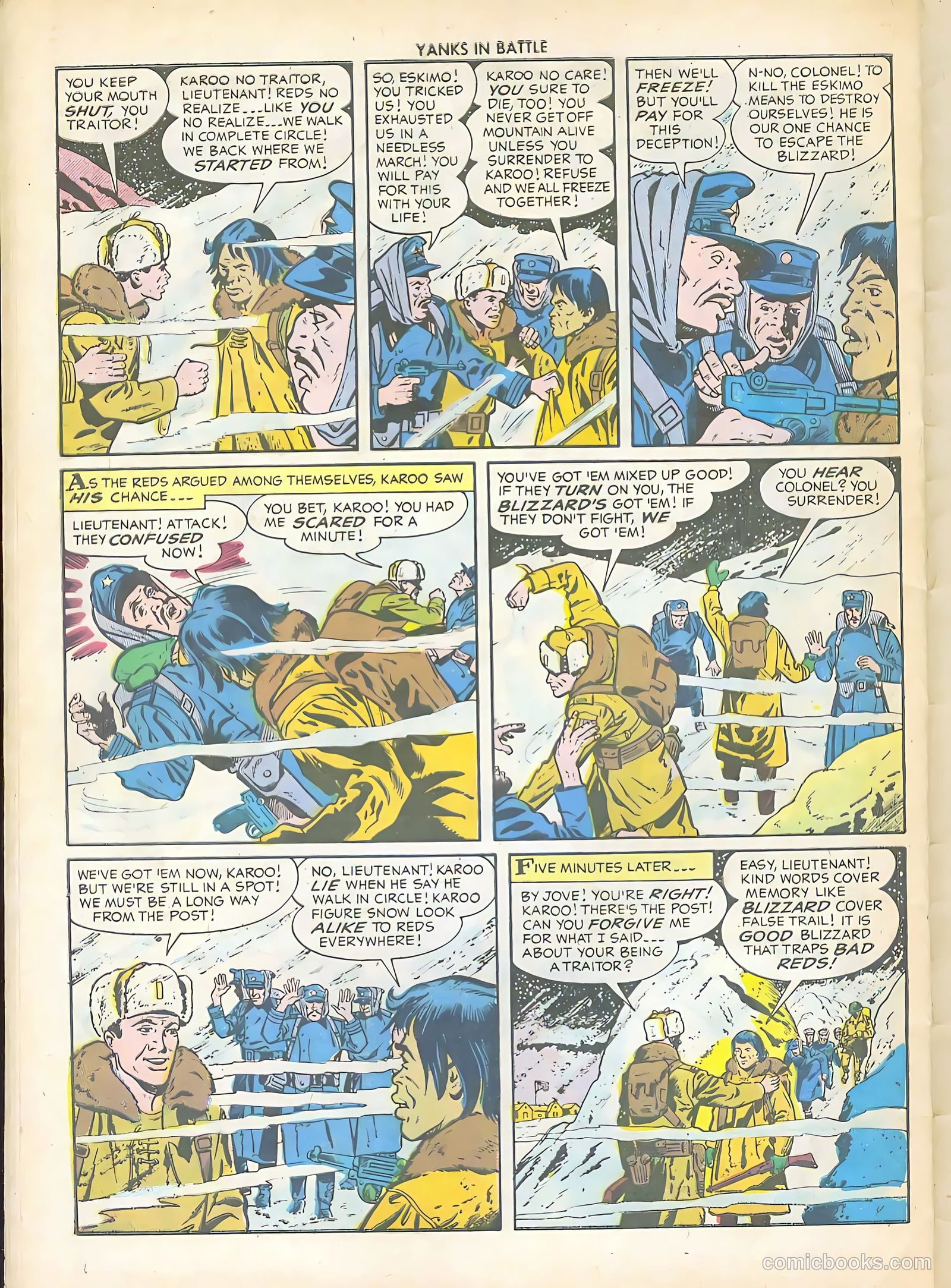 Yanks in Battle #2 — page 33 of 37