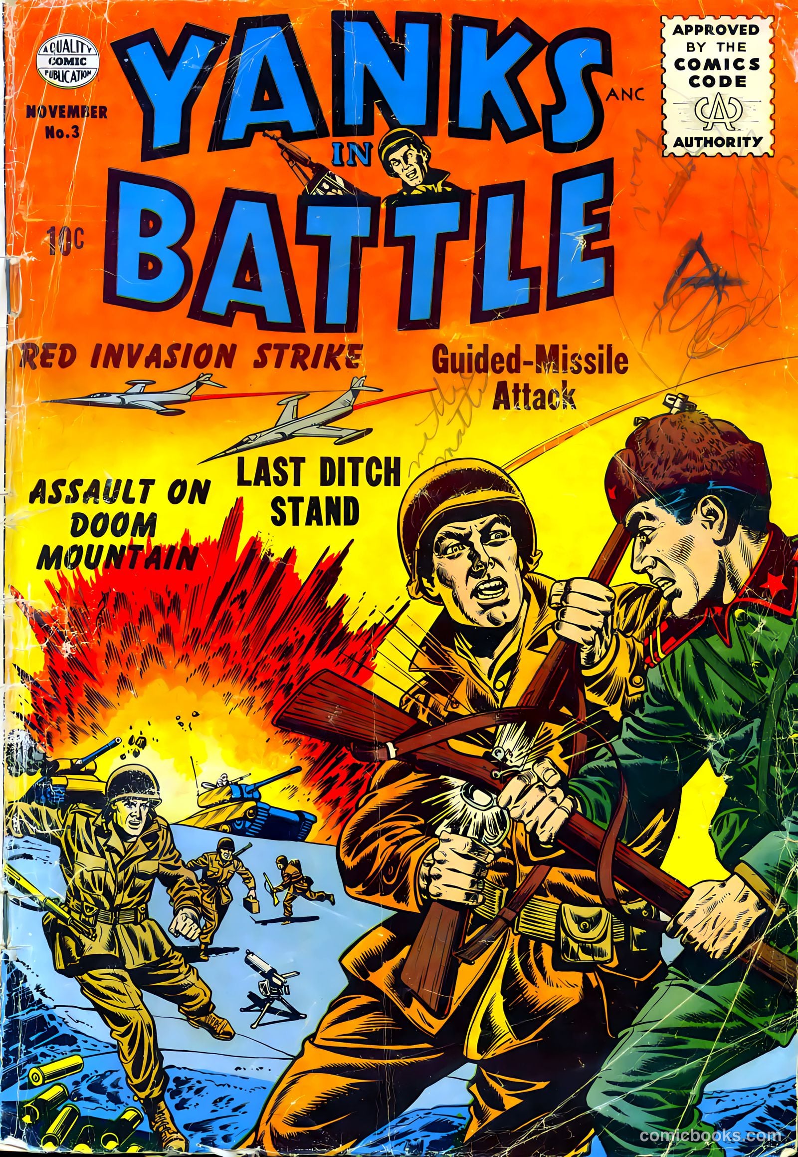 Yanks in Battle #3 — page 1 of 36