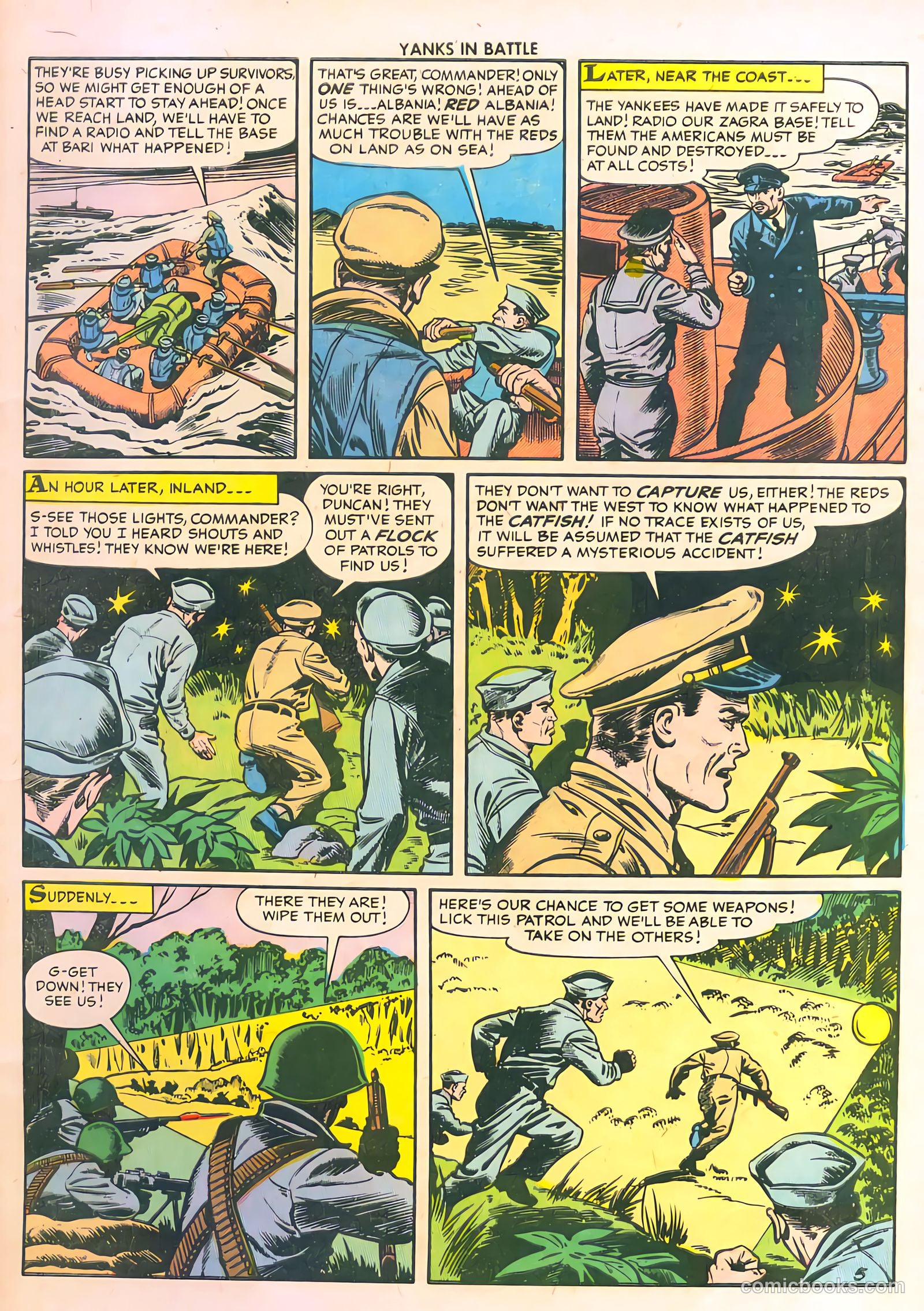 Yanks in Battle #3 — page 7 of 36