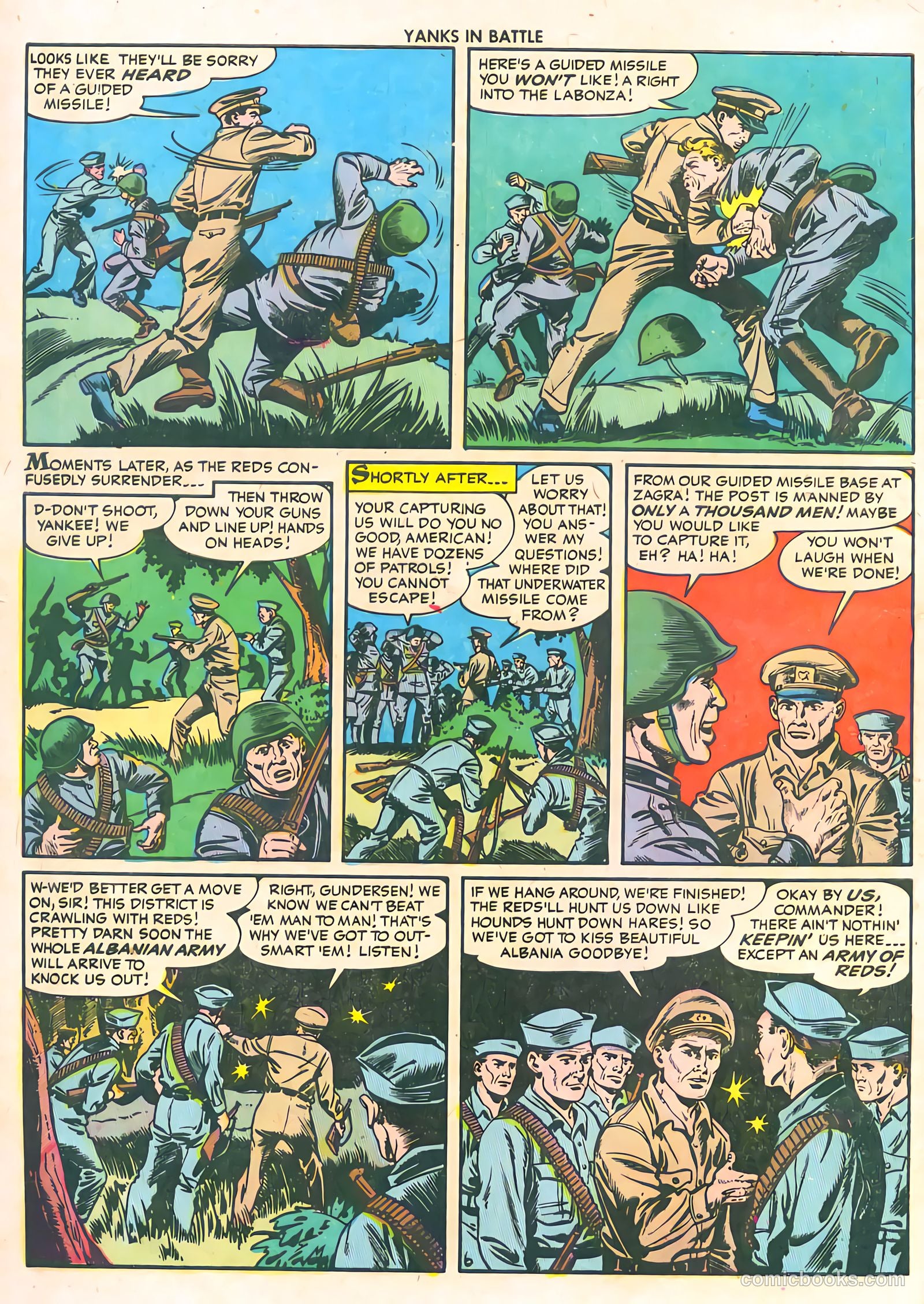 Yanks in Battle #3 — page 8 of 36